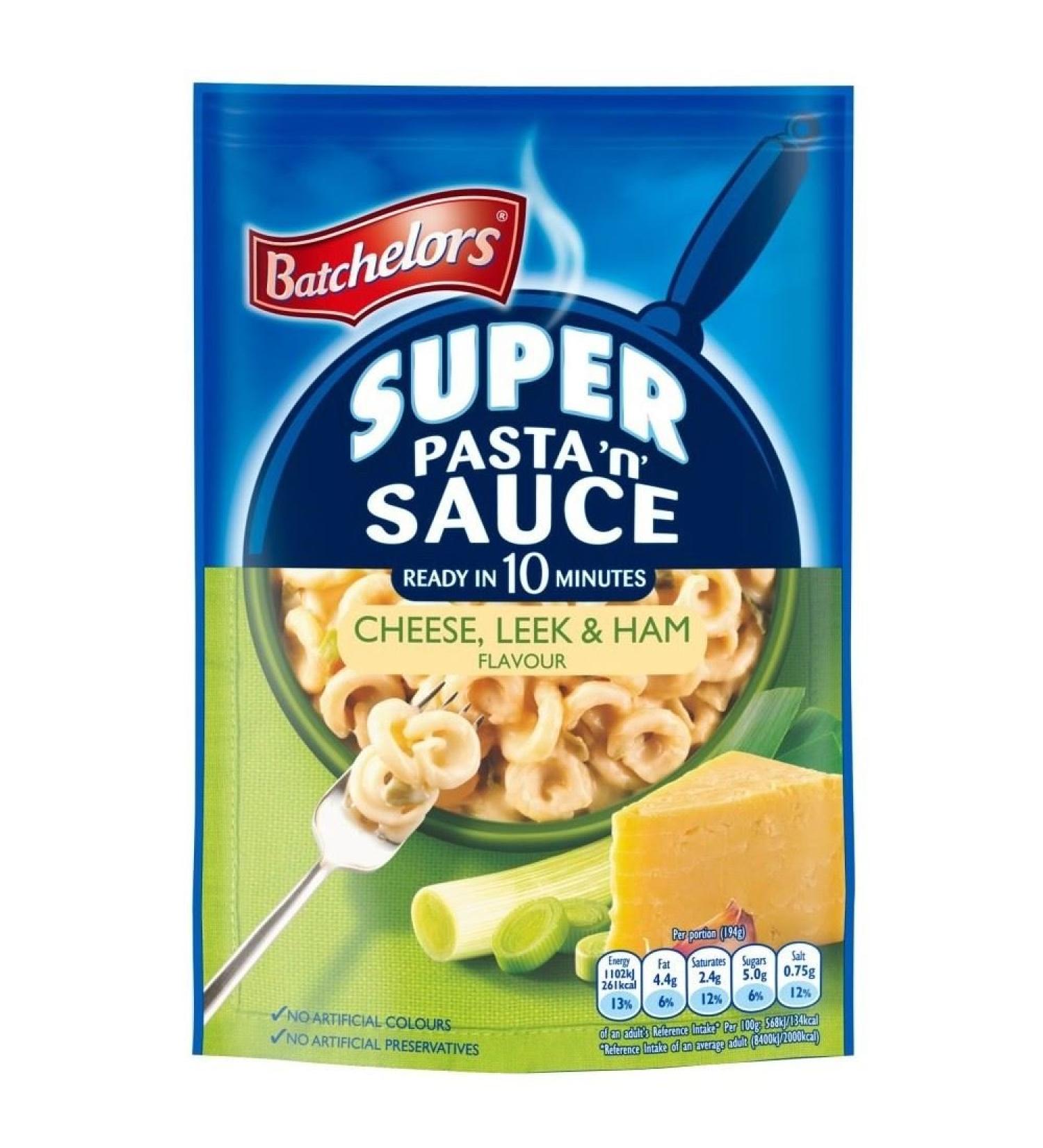 Batchelors Batchelors Pasta 'n' Cheese Leeks & Ham Flavour (120g) - Pack of 6