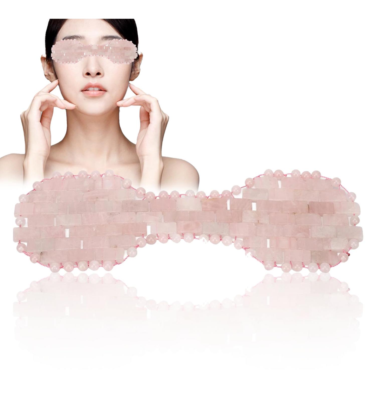 HURRISE Jadestone Eye Pad | Jade Eye Mask for Relaxation & Sleep | Comfy Fitting Eye Covers for Men & Women - Shop Now - Buy Online on GoSupps.com