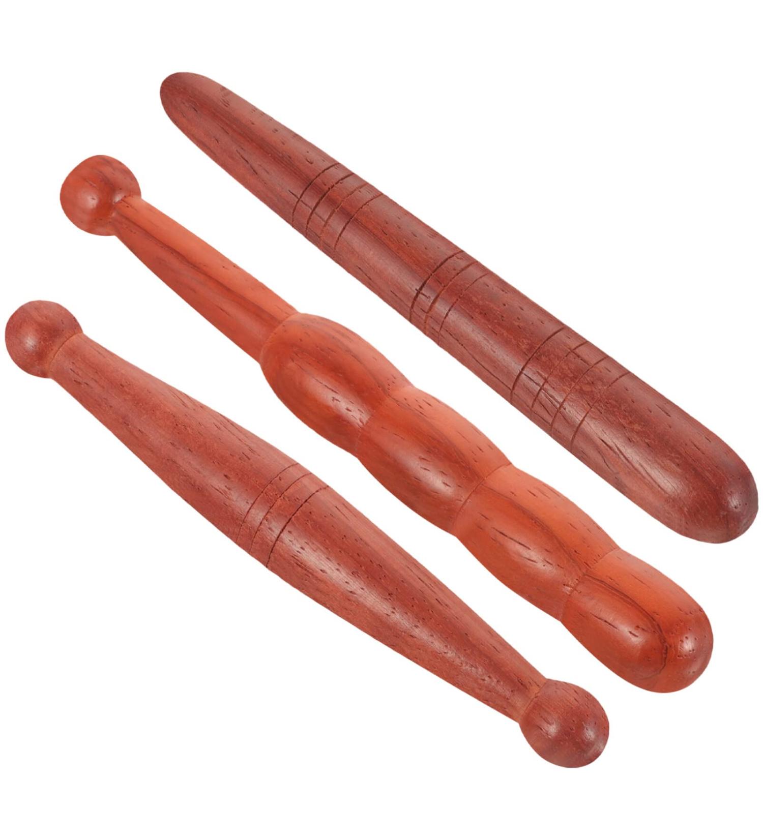 Buy Healvian 3-in-1 Acupressure Stick | Reflex Zone Massage Tools | Trigger Point Relief | Back Massage Roller & Rod | International Shipping Available - Buy Online on GoSupps.com