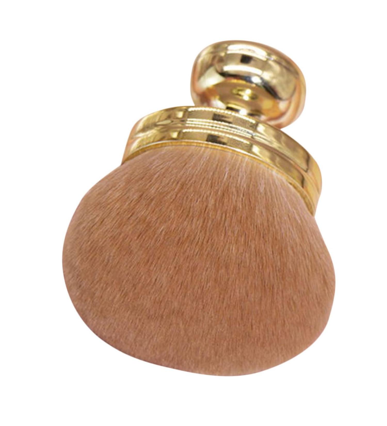 FRCOLOR Fluffy and Soft Makeup Brush Blush Brush Travel Makeup Brushes Travel Powder Brush Setting Powder Brush Cosmetic Brush Makeup Tools Brush for Powder Foundation Makeup Brush Travel 8.50X7.00X7.00CM Golden - Buy Online on GoSupps.com