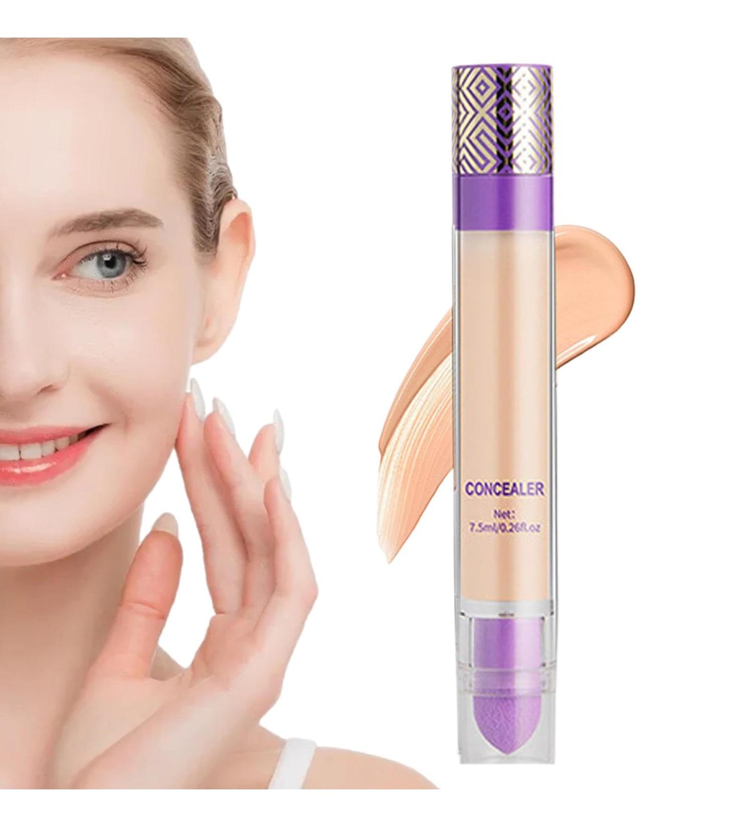 CREEM CONCELATEUR Full Coverage Coral Concealer 4 in 1 Full Coverage Waterproof Concealer Durable Stick - 10ml Hydration CC CC Natural Finish for Skin Types - Buy Online on GoSupps.com