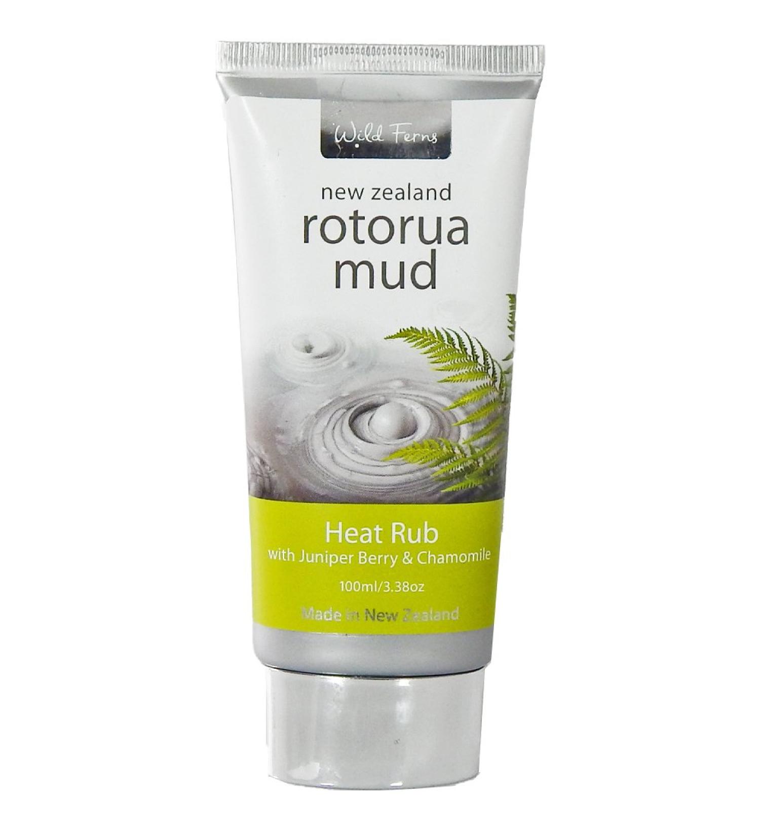 Wild Ferns Rotorua Mud Heat Rub with Juniper Berry and Chamomile