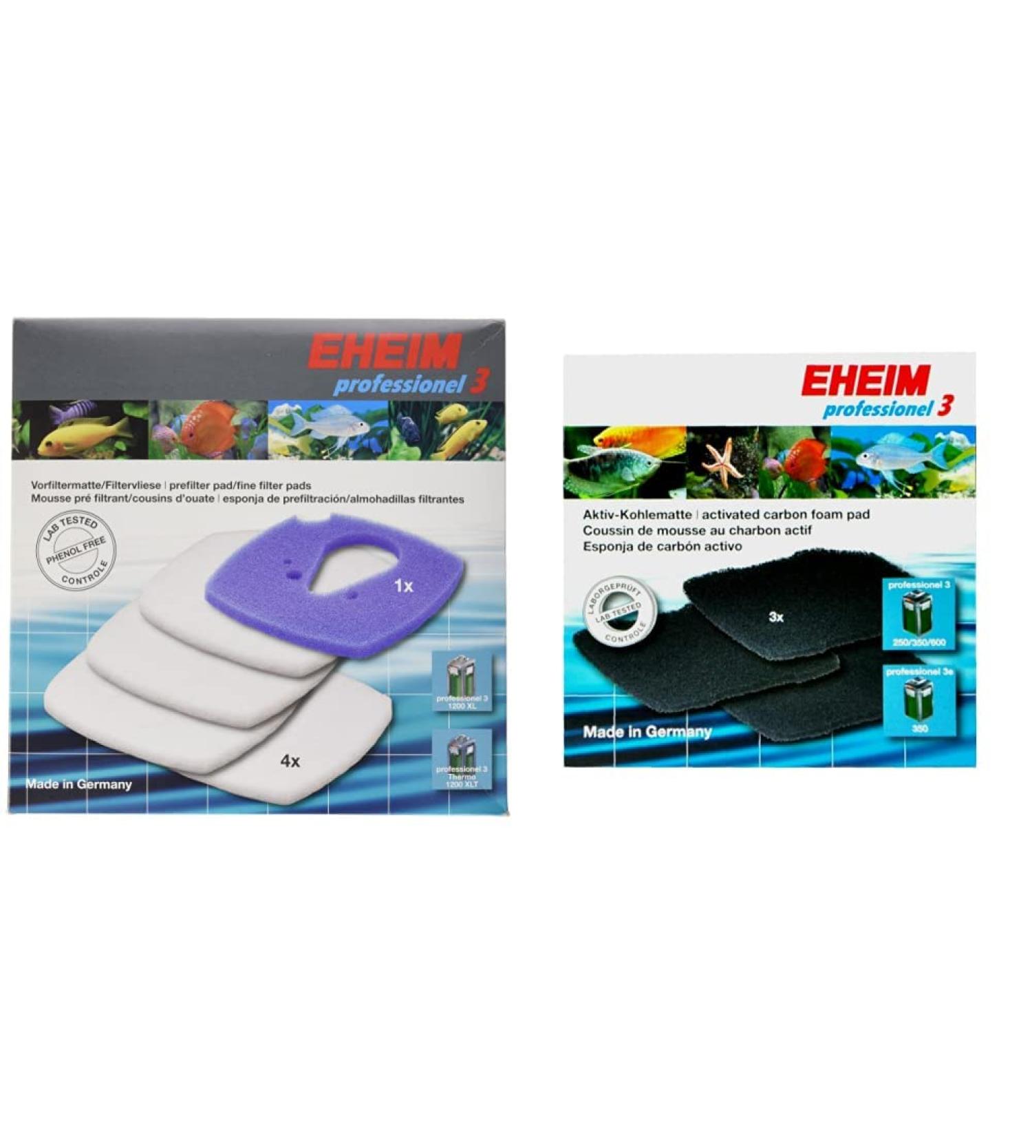 Buy EHEM 2616802 Professional 3 Pre-Filter Mat & 7006050 Activated Carbon Mat Bundle | Premium Aquarium Filters for Optimal Clarity - International Shipping Available - Buy Online on GoSupps.com