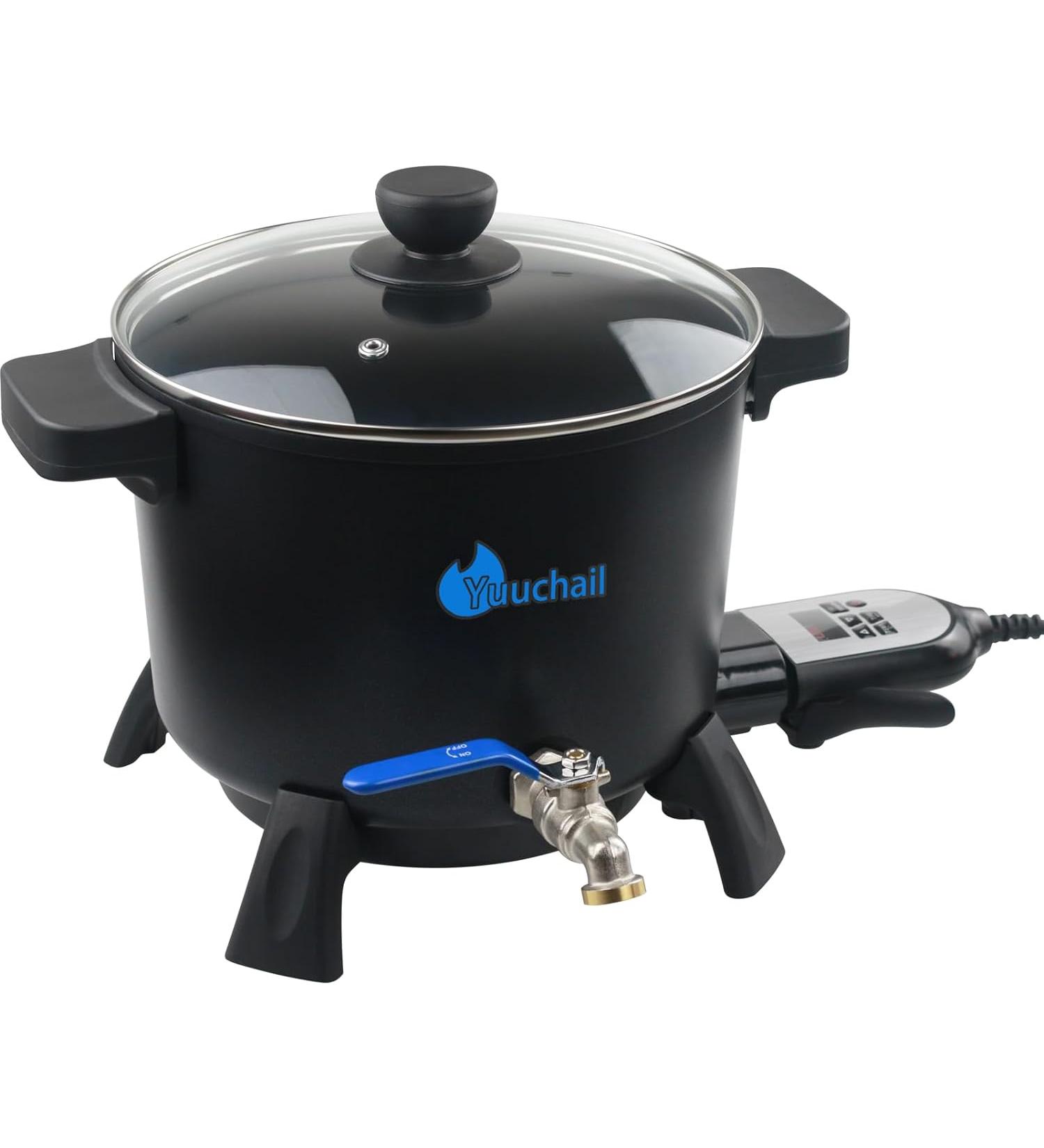 Yuuchail Wax Melter for Candle Making - Black - Buy Online on GoSupps.com