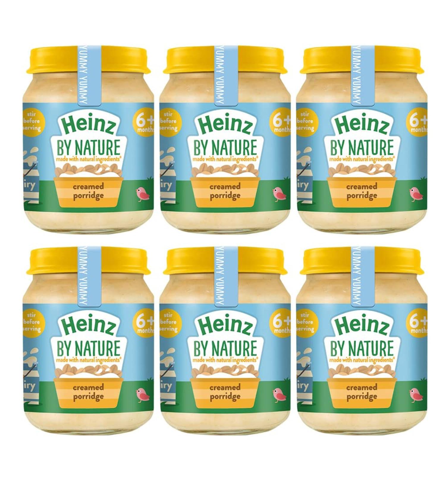 6 x 120g Natural Food Porridge Breakfast Ready Meal Mash Microwavable Vegetarian Snack