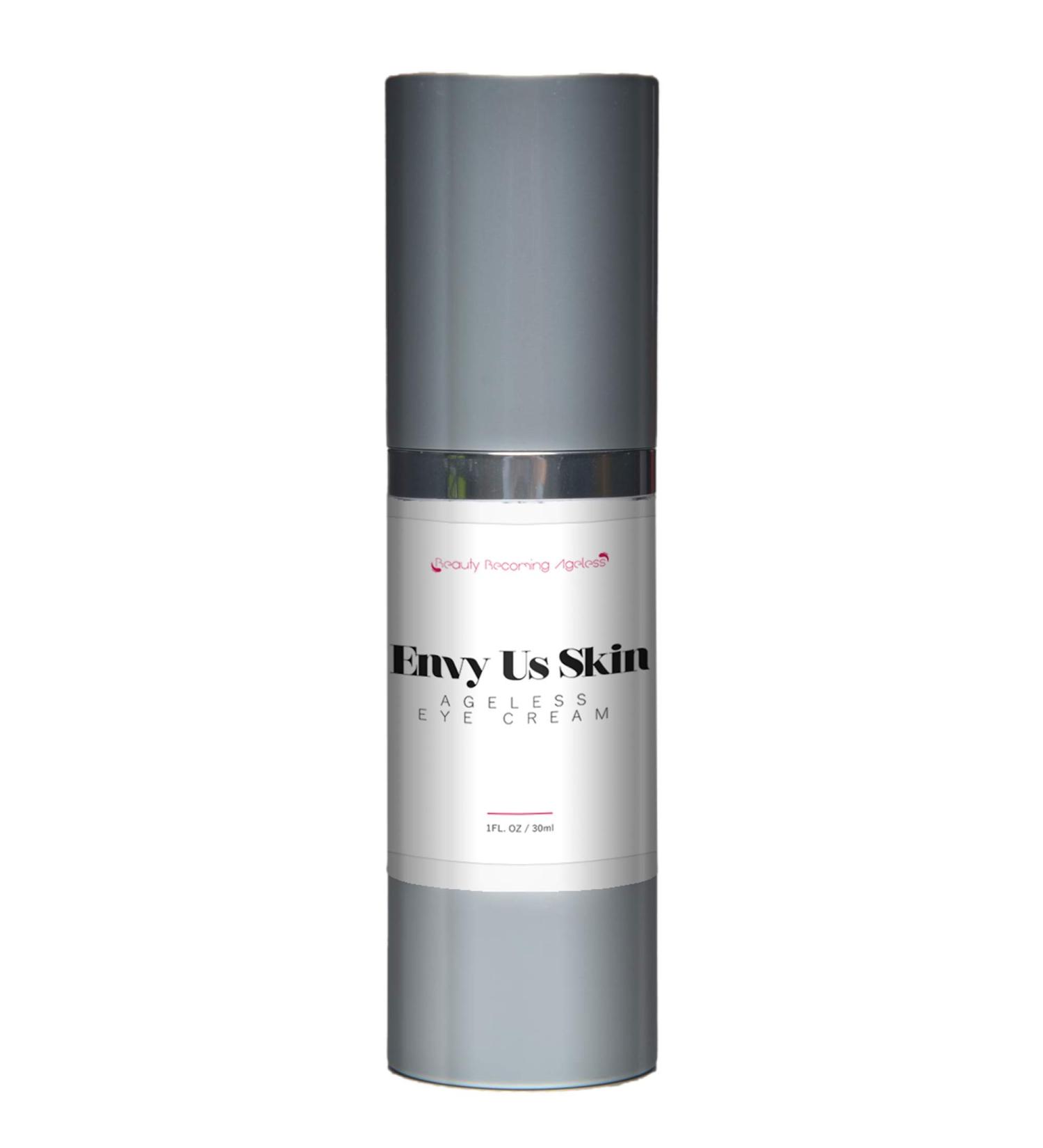 Envy Us Skin Ageless Eye Cream | Anti-Aging Crows Feet & Smile Lines Treatment | Reduce Under Eye Bags | International Shipping Available - Buy Online on GoSupps.com