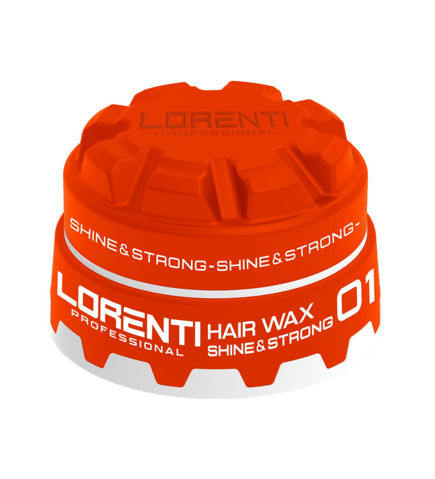 LORENTI TOKYO & SEOUL Hair Styling Wax | Oil-Free Cream for Curly & Frizz Hair | Volume & Shape Pomade 2.7 Oz (Shine & Strong 01) - International Shipping Available - Buy Online on GoSupps.com
