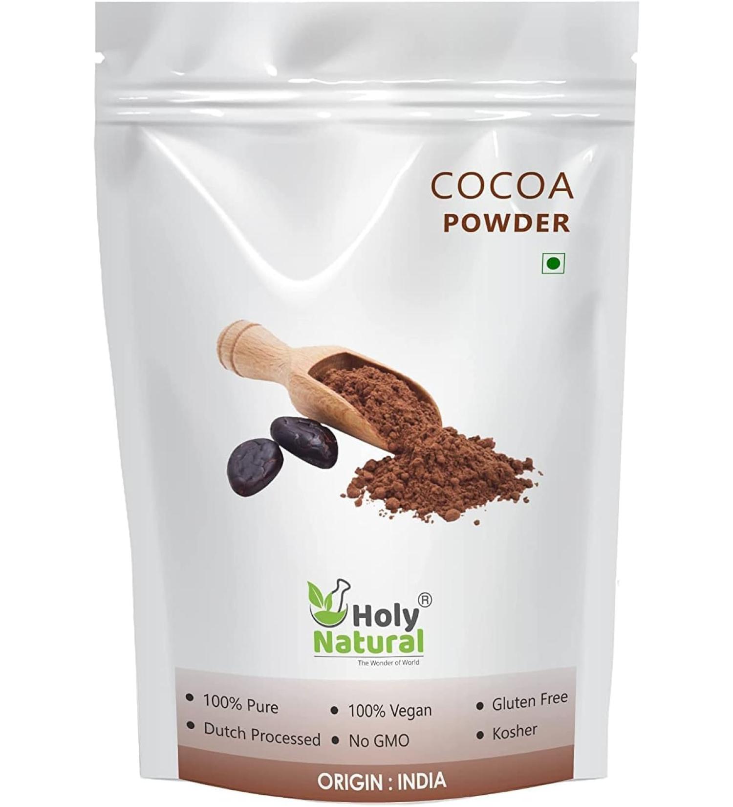 QURA 100% Pure Dutch Cocoa Powder for Drinking and Baking 1 kg - Buy Online on GoSupps.com
