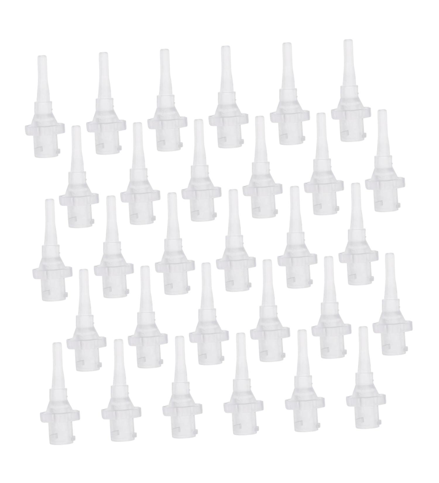 Ipetboom 90pcs Earwax Cleaner Nozzles Conical Bottle Tips for Efficient Ear Cleaning Soft and Flexible Design for Ear Compatible Irrigation Systems - Buy Online on GoSupps.com