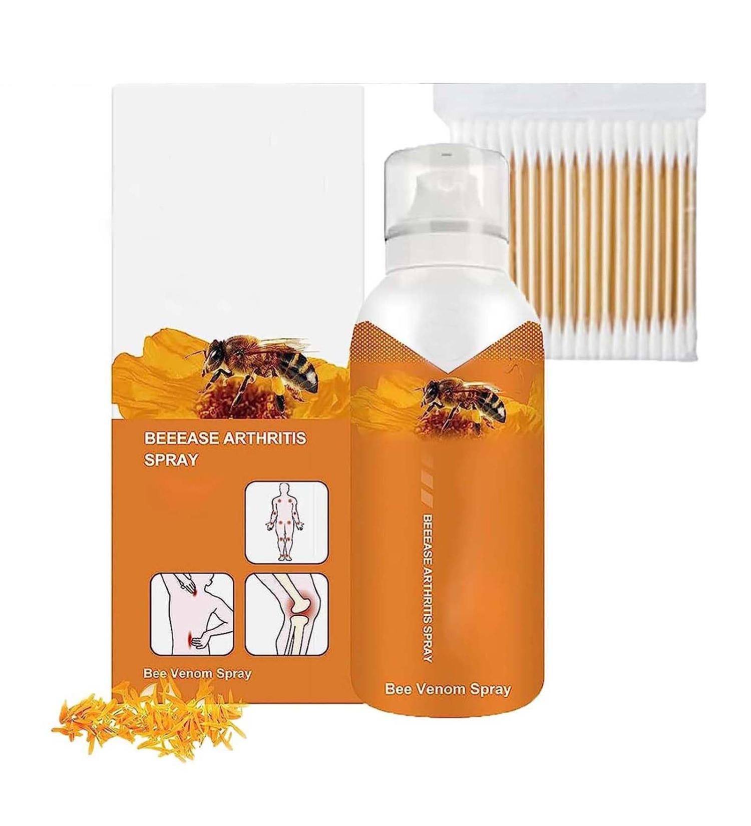 Body Therapy Bee Venom Joint & Bone Therapy Spray - Bee Venom Serum Spray Provides for Back Neck Hands Feet (2pcs) - Buy Online on GoSupps.com