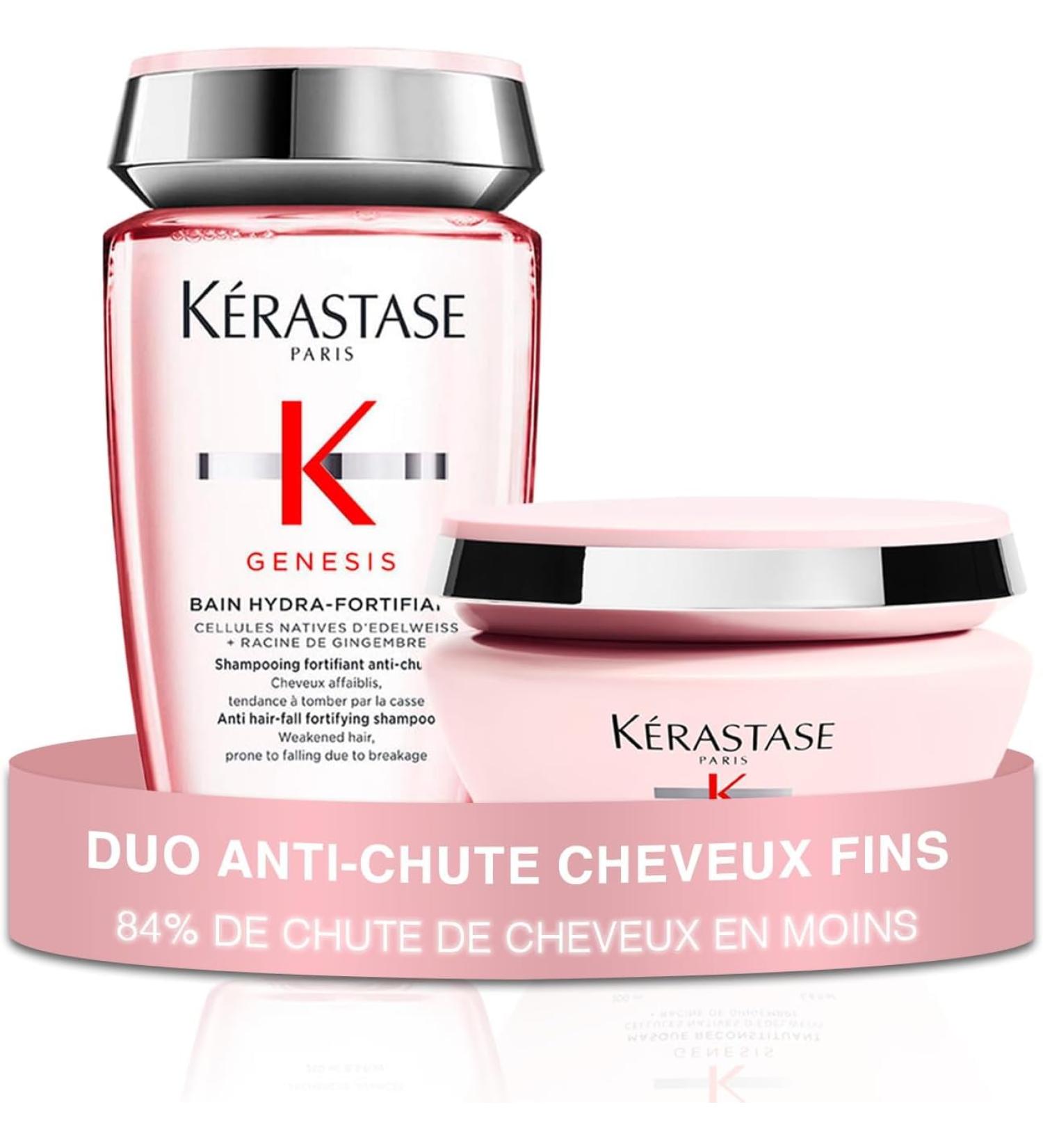 K RASTASE Genesis- Routine Anti-Chute Pour Cheveux Fins & Fragiles Sujets La Chute - Purifie Renforce & R duit La Casse - Aminexil Edelweiss & Racines De Gingembre - Buy Online on GoSupps.com