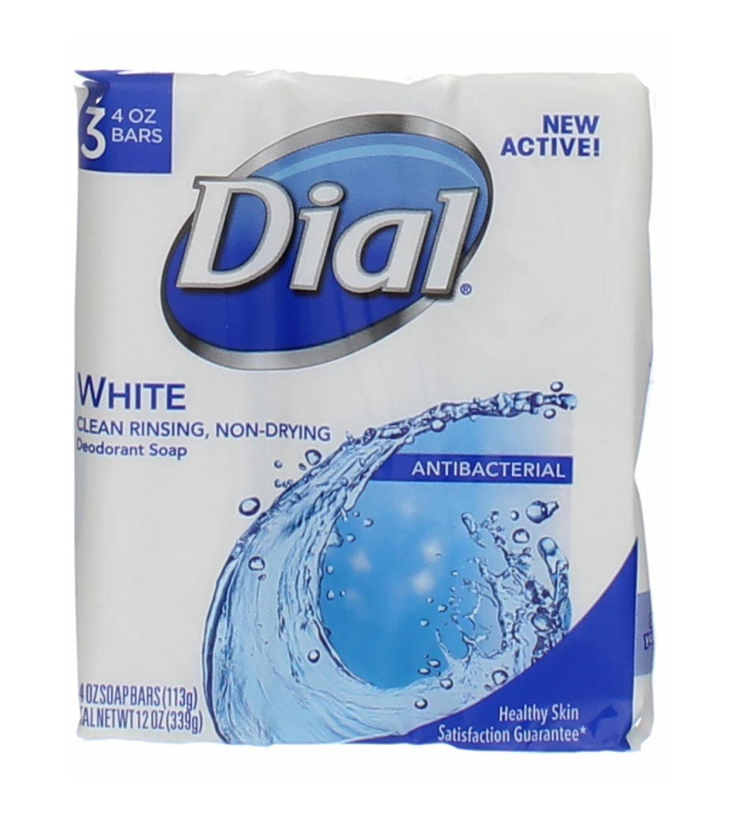 Dial Clean And Refresh Coconut Antibacterial Deodorant Bar Soap 3oz - 3 Ea/Pack (Pack of 2) - Buy Online on GoSupps.com