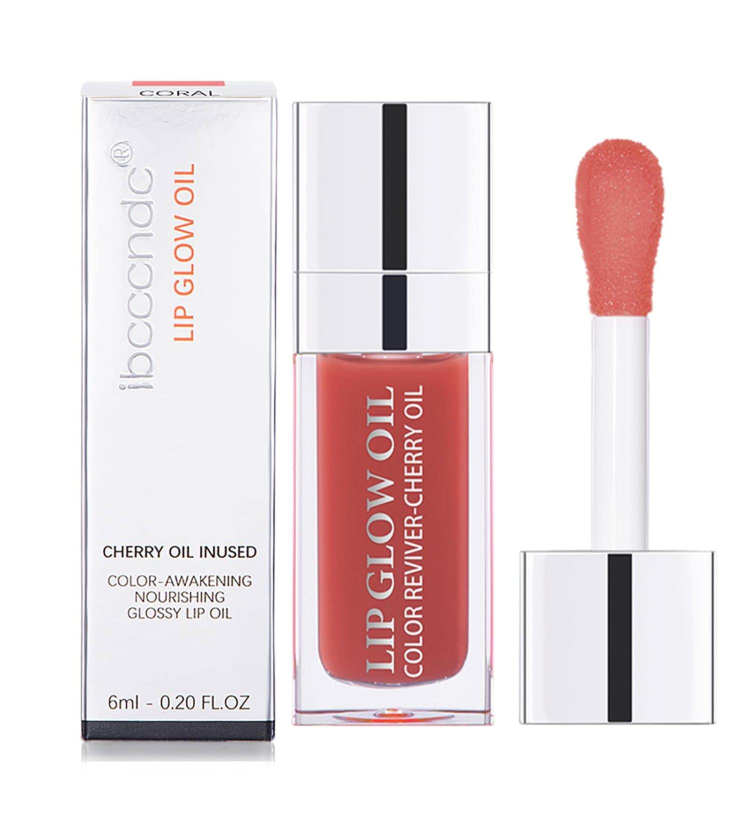 Plumping Lip Lightening Oil Crystal Jelly Lip Care Moisturizing Lip Gloss Lip Tint for Moisturizing Glossy Lips - Buy Online on GoSupps.com