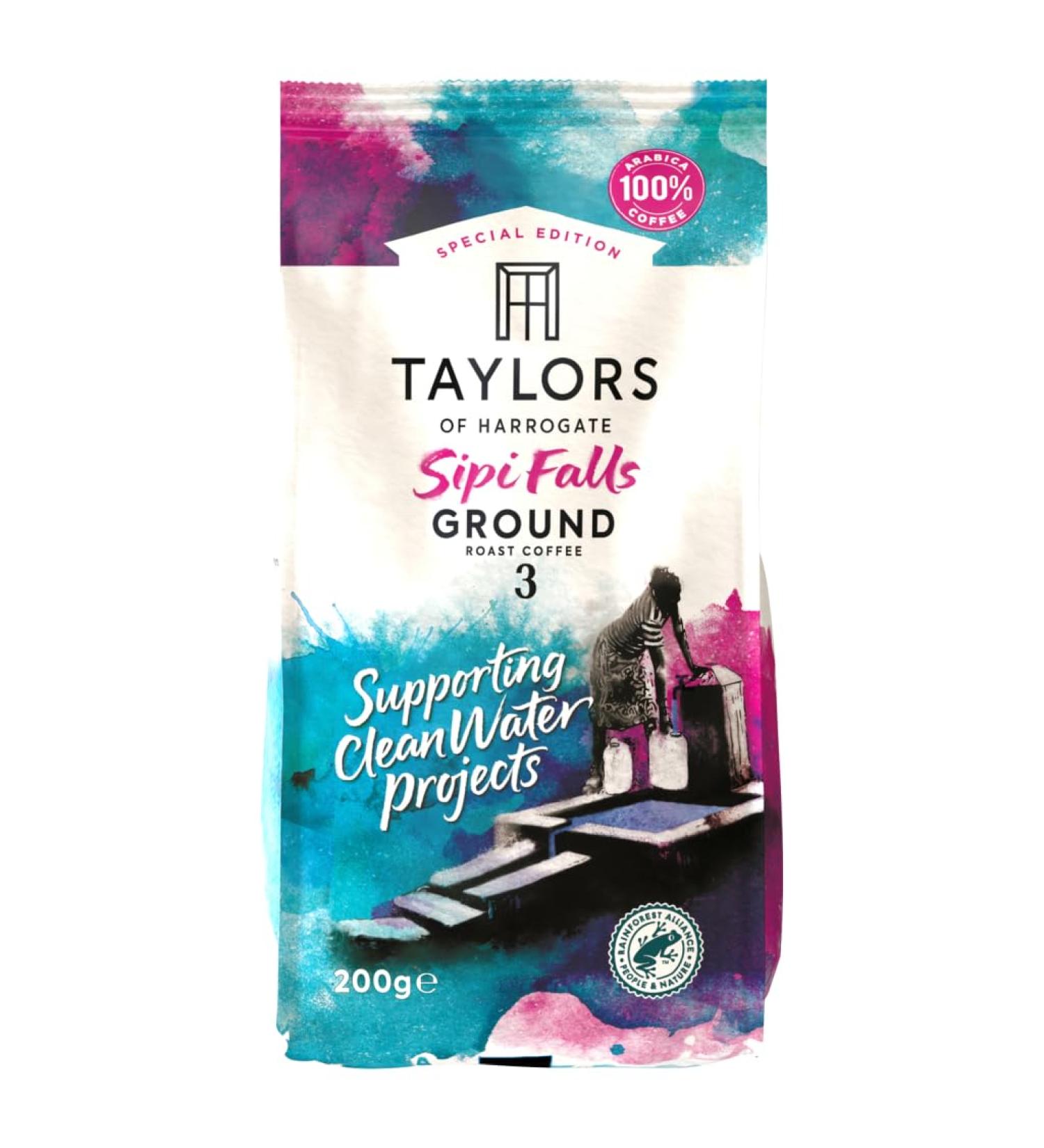Taylors of Harrogate Special Edition Sipi Falls Ground Roast Coffee 200g