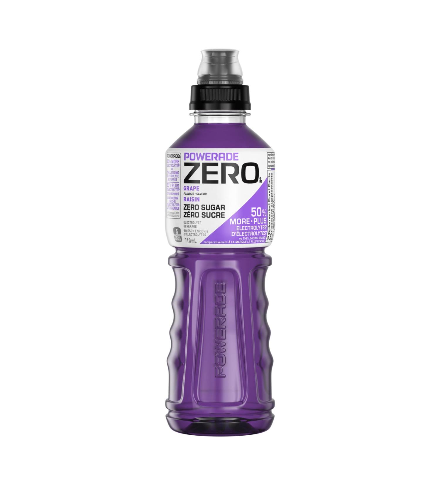 Powerade Zero Grape 710mL Bottles Pack of 12 Grape 710mL (Pack of 12) - Buy Online on GoSupps.com