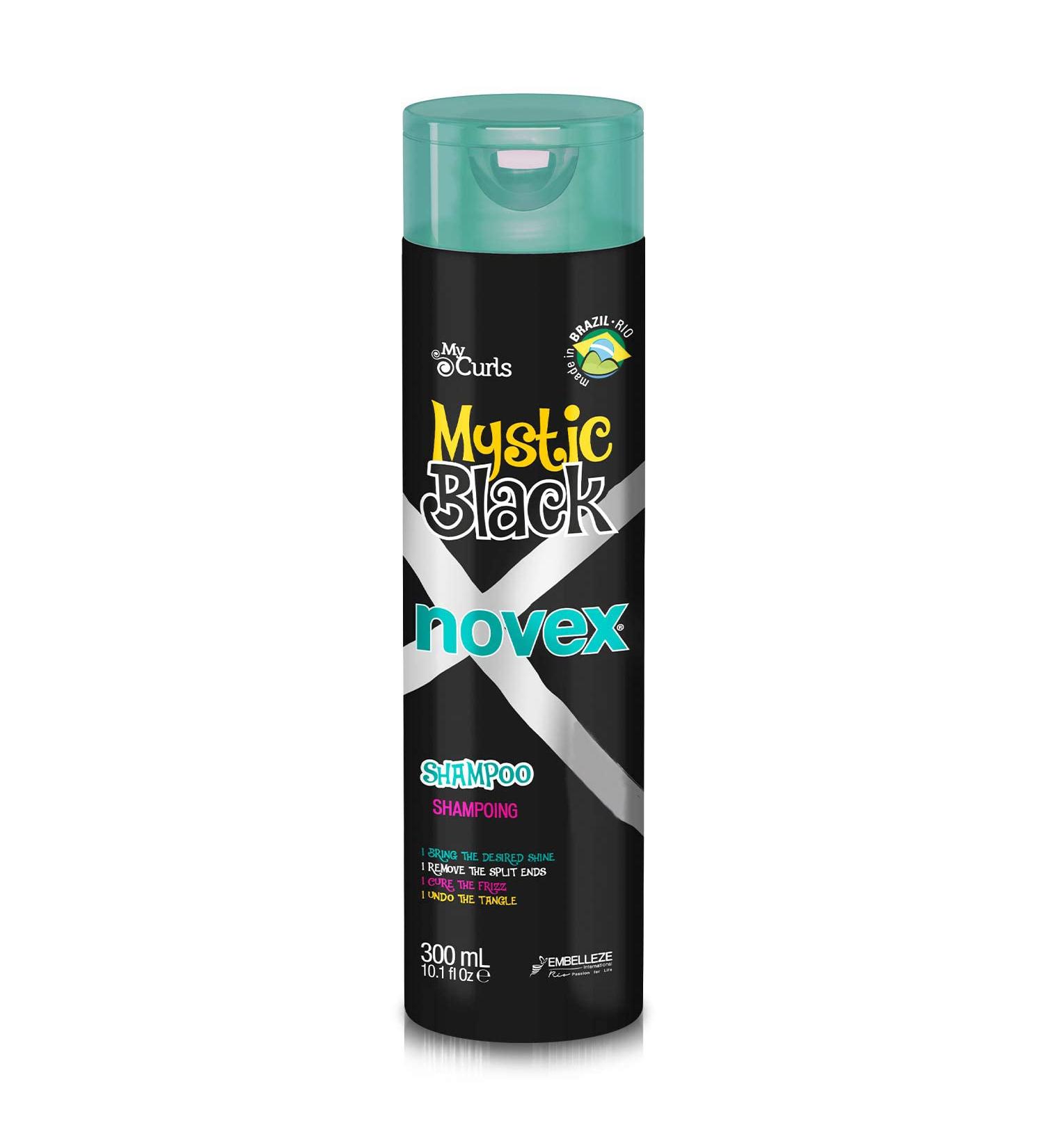 Novex Mystic Black Shampoo - Frizz-Free Control 10.1 oz | International Shipping Available - Buy Online on GoSupps.com