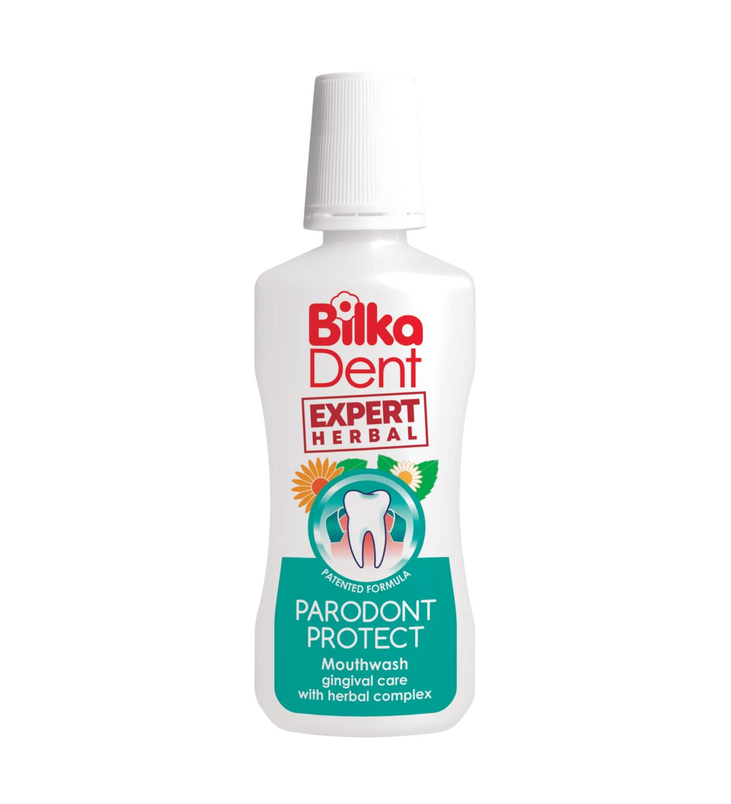 BilkaDent Expert Herbal Parodont Protect Mouthwash | Gum Care with Herbal Complex - 75ml - Buy Online on GoSupps.com