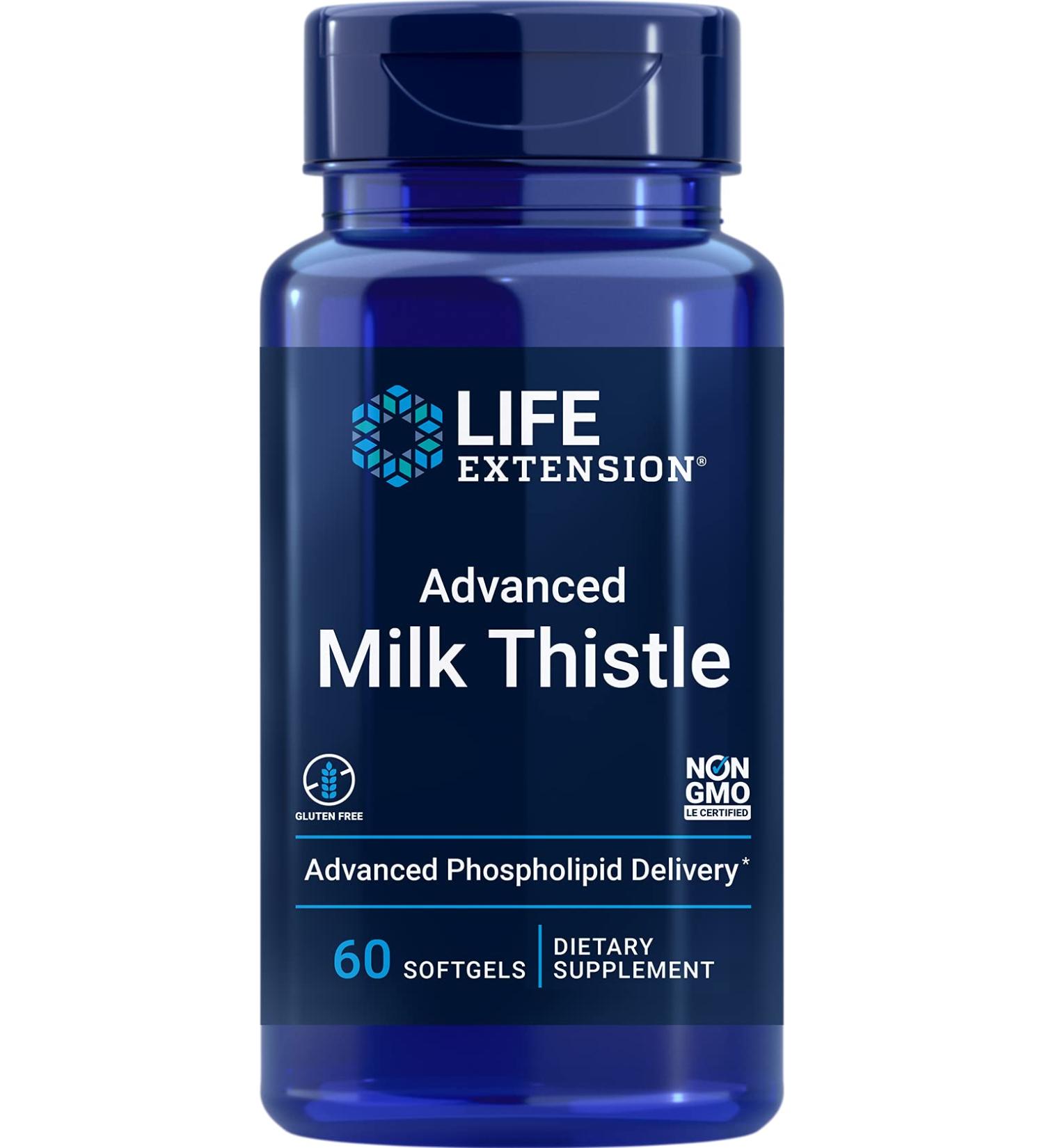 Life Extension European Milk Thistle 60 Softgels â€“ Ultimate Liver Support & Antioxidant - Buy Online on GoSupps.com