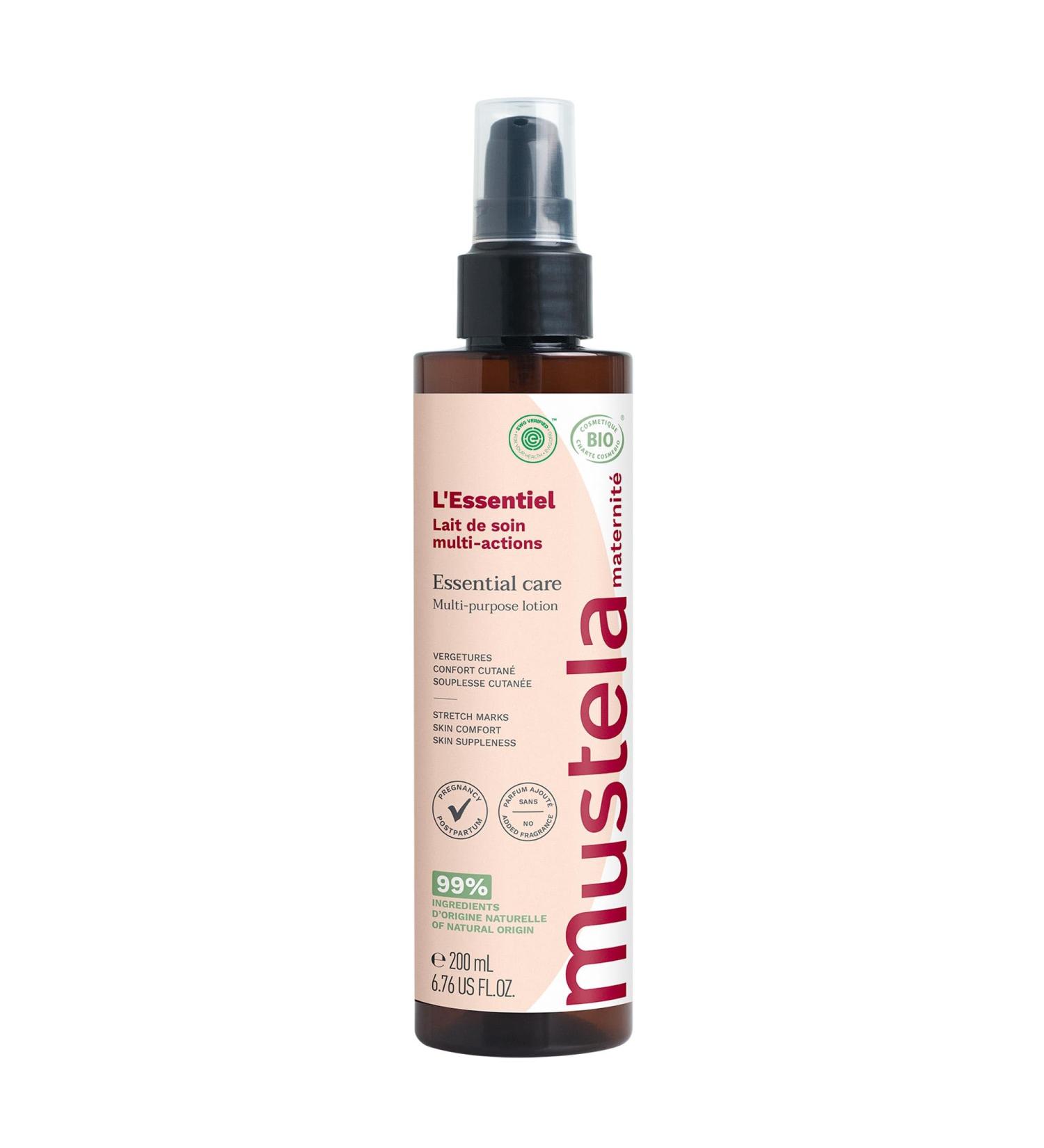 Mustela Organic Maternity Multi-Purpose Lotion | Stretch Marks & Skin Comfort | Safe for Moms & Babies - Buy Online on GoSupps.com