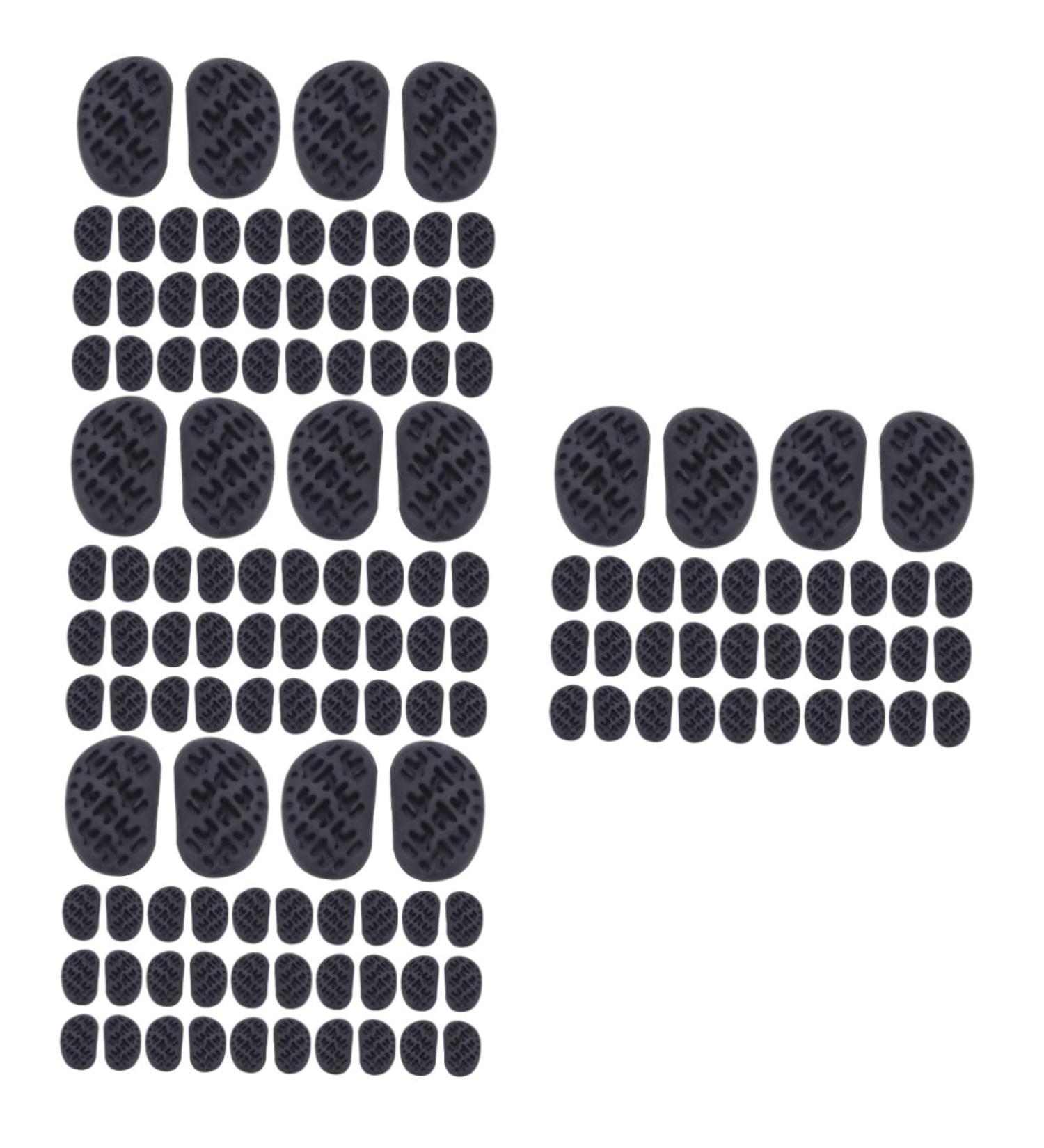 Villcase 40 Pairs Glasses Nose Pads - Foam Cushions for Comfort & Support | Black Gel Pads Set (1.5x0.9cm x 4pcs) - International Shipping Available - Buy Online on GoSupps.com