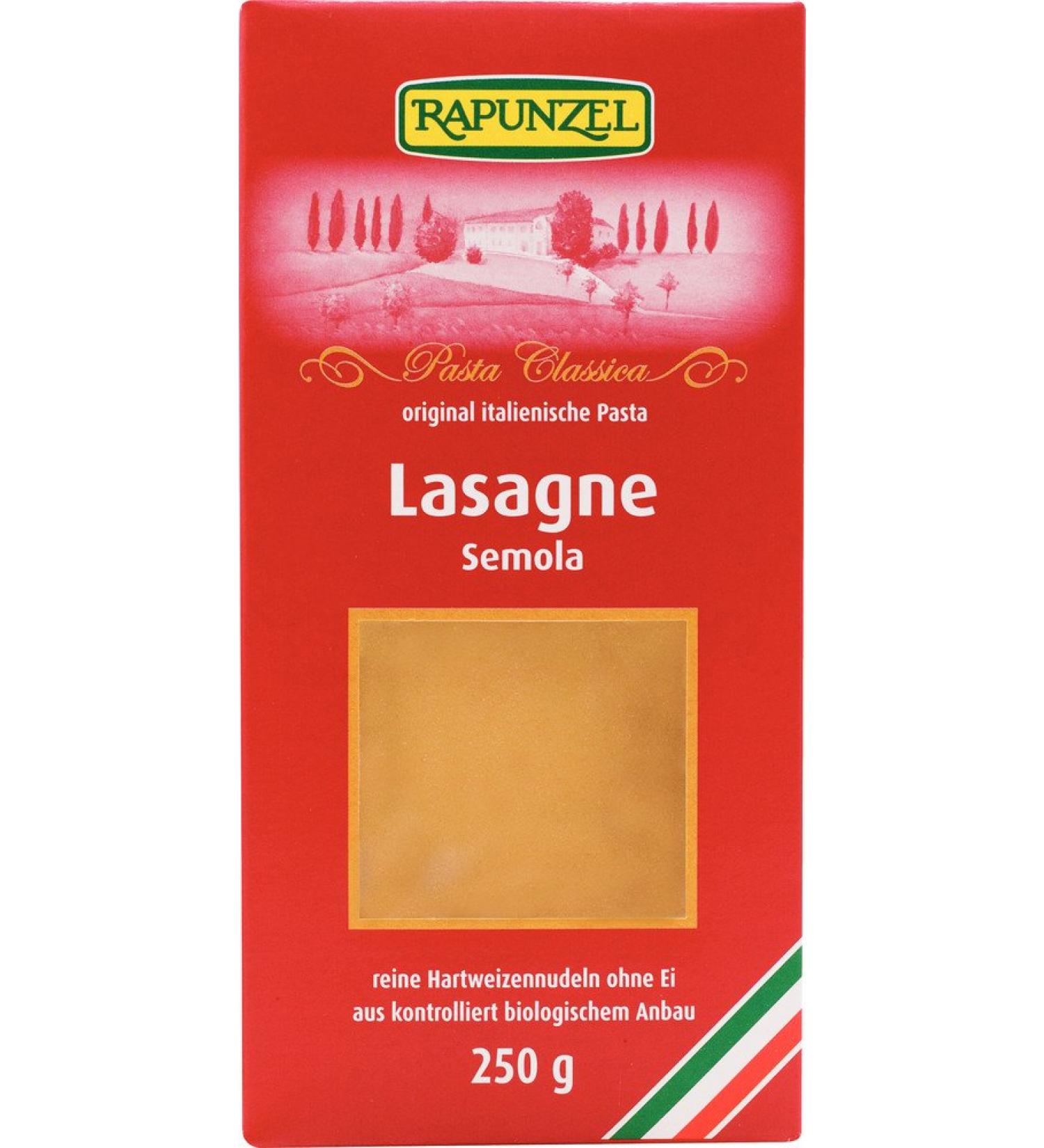 Rapunzel Rapunzel Organic Semola Lasagne Sheets (2 x 250g)
