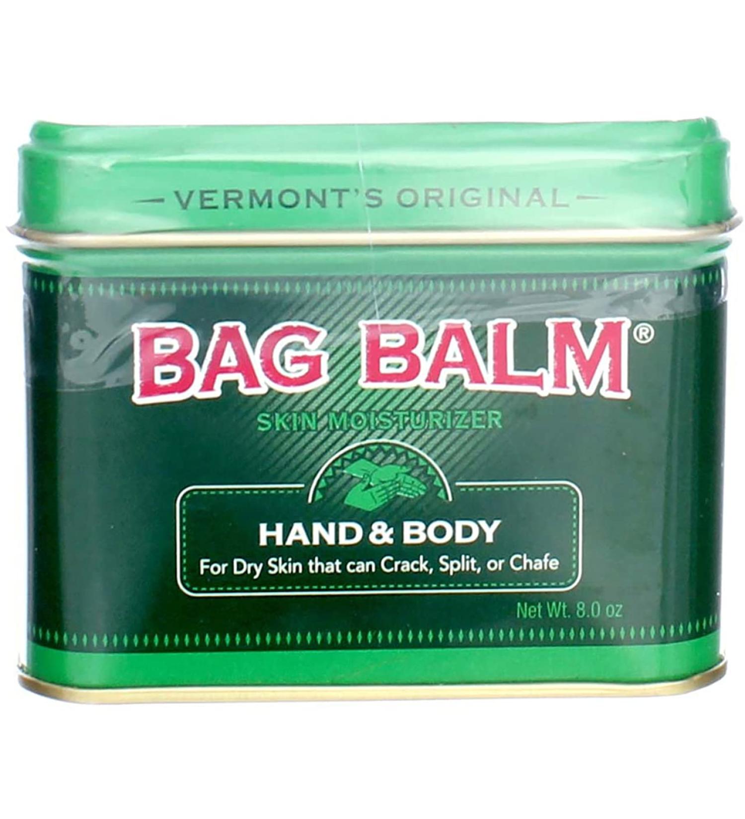 Bag Balm Skin Moisturizer 8 oz | Nourishing Hand & Body Cream for Dry Skin - Buy Online on GoSupps.com