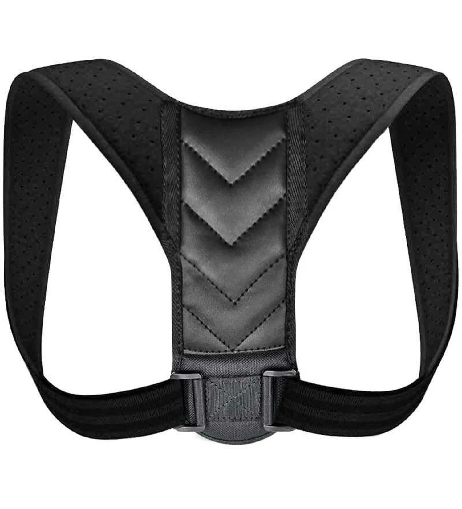 Posture Corrector Back Brace Adjustable Posture Brace for Upper Back Shoulder Back Type-B L - Buy Online on GoSupps.com