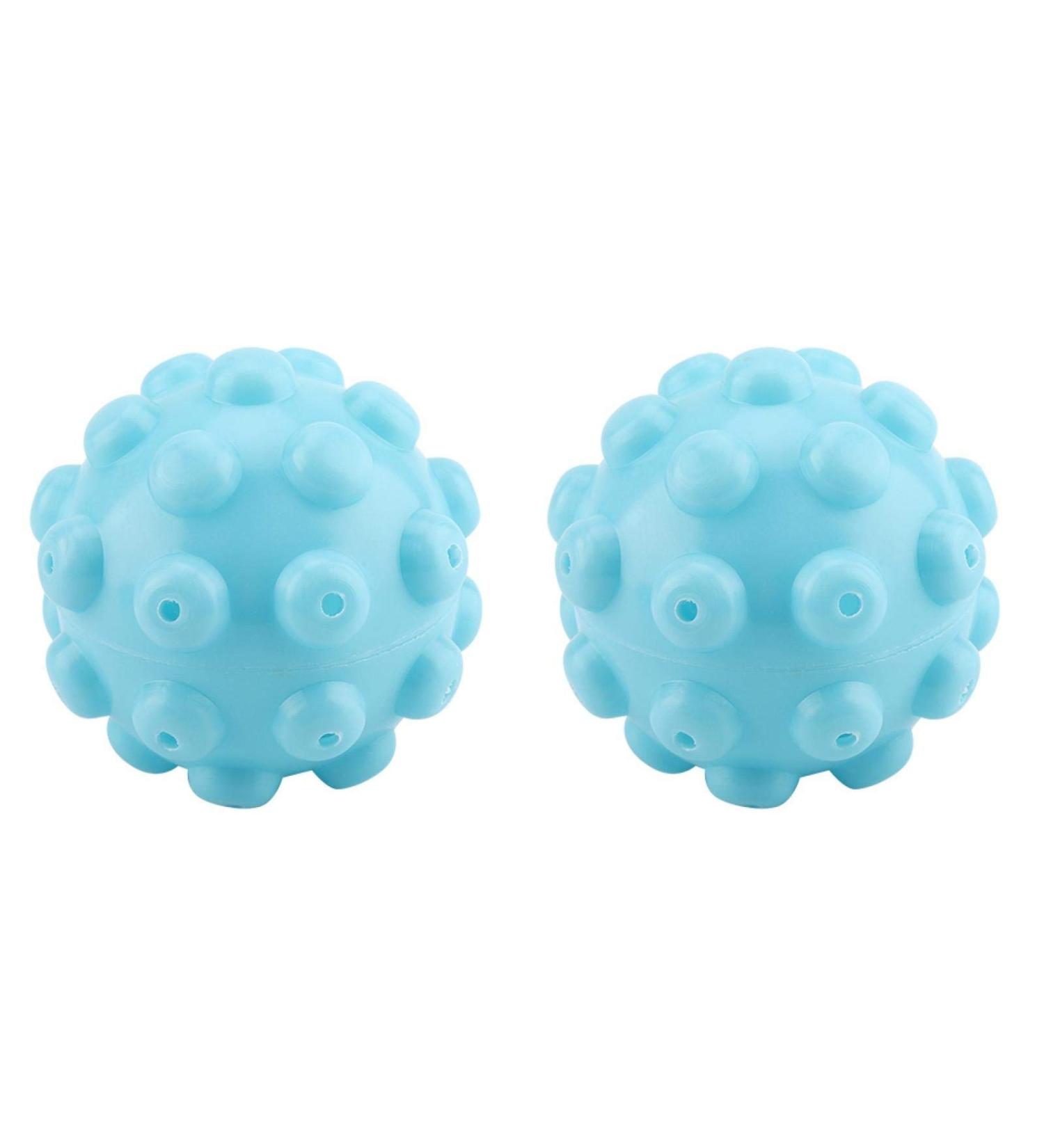 HERCHR 2 Pieces Laundry Dryer Balls Reusable Dryer Balls Soft Washing Balls Replace Laundry Drying Fabric Softener Ball Accessories - Buy Online on GoSupps.com