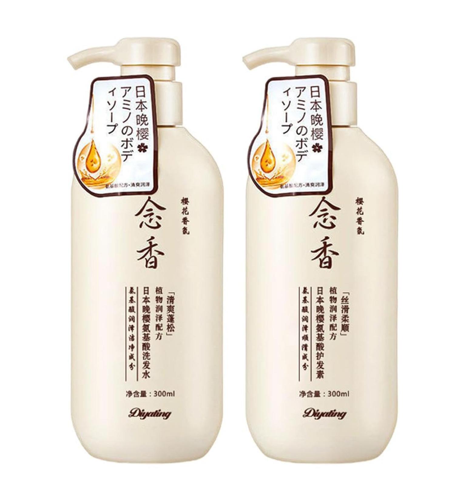 2 Japanese Shampoo Nourishing Scalp Shampoo Japan Shampoo Japanese Shampoo and Conditioner Set for Hair Growth - Buy Online on GoSupps.com