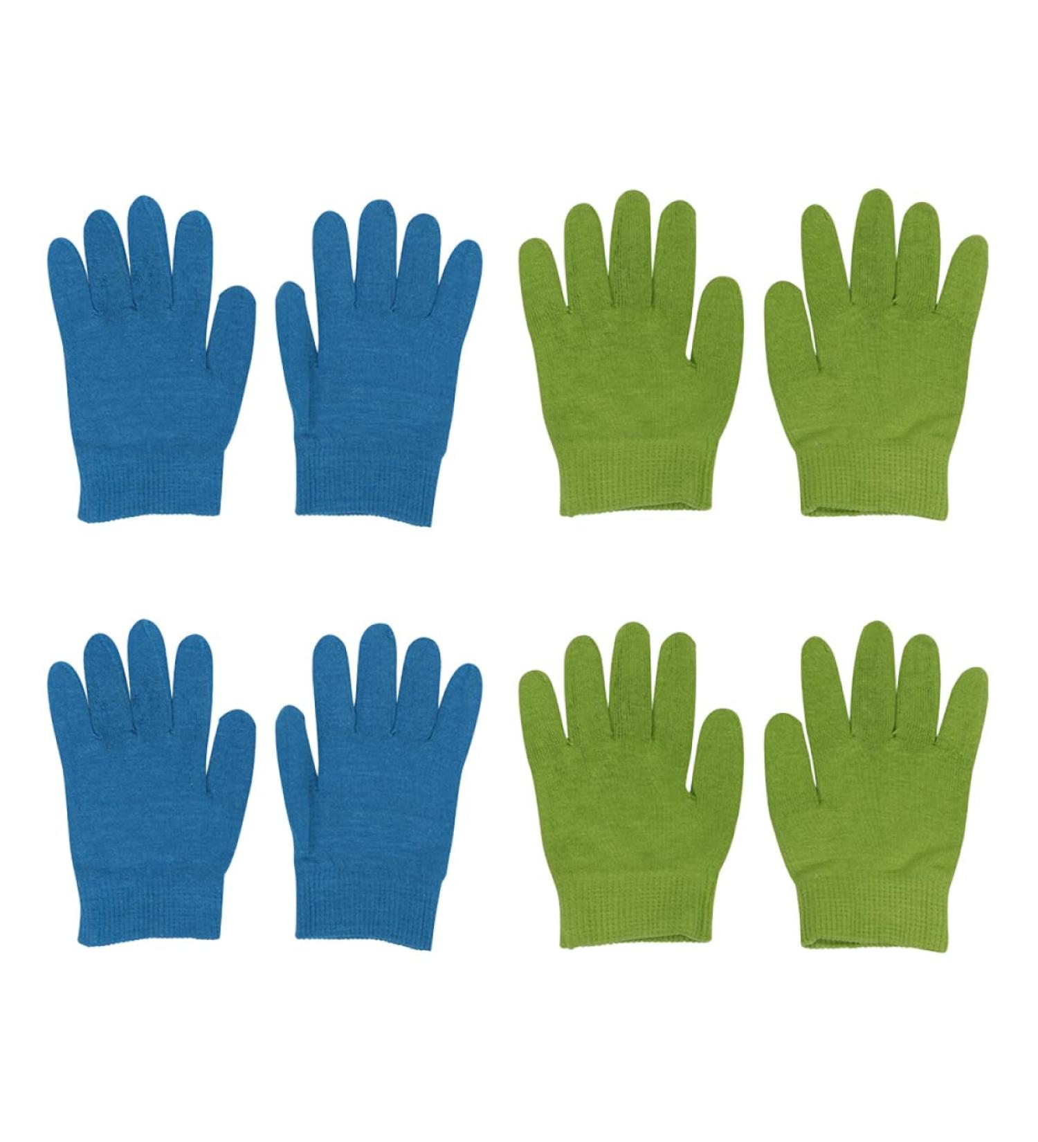 Beavorty 4 Pairs moisturizing Gloves Mittens Lotion Gloves Protective Gloves Hand Care Gloves Overnight Gloves Gel Repair Gloves Skin Care Gel Gloves Moisturizing Hand Gel Gloves Cotton Spa - Buy Online on GoSupps.com