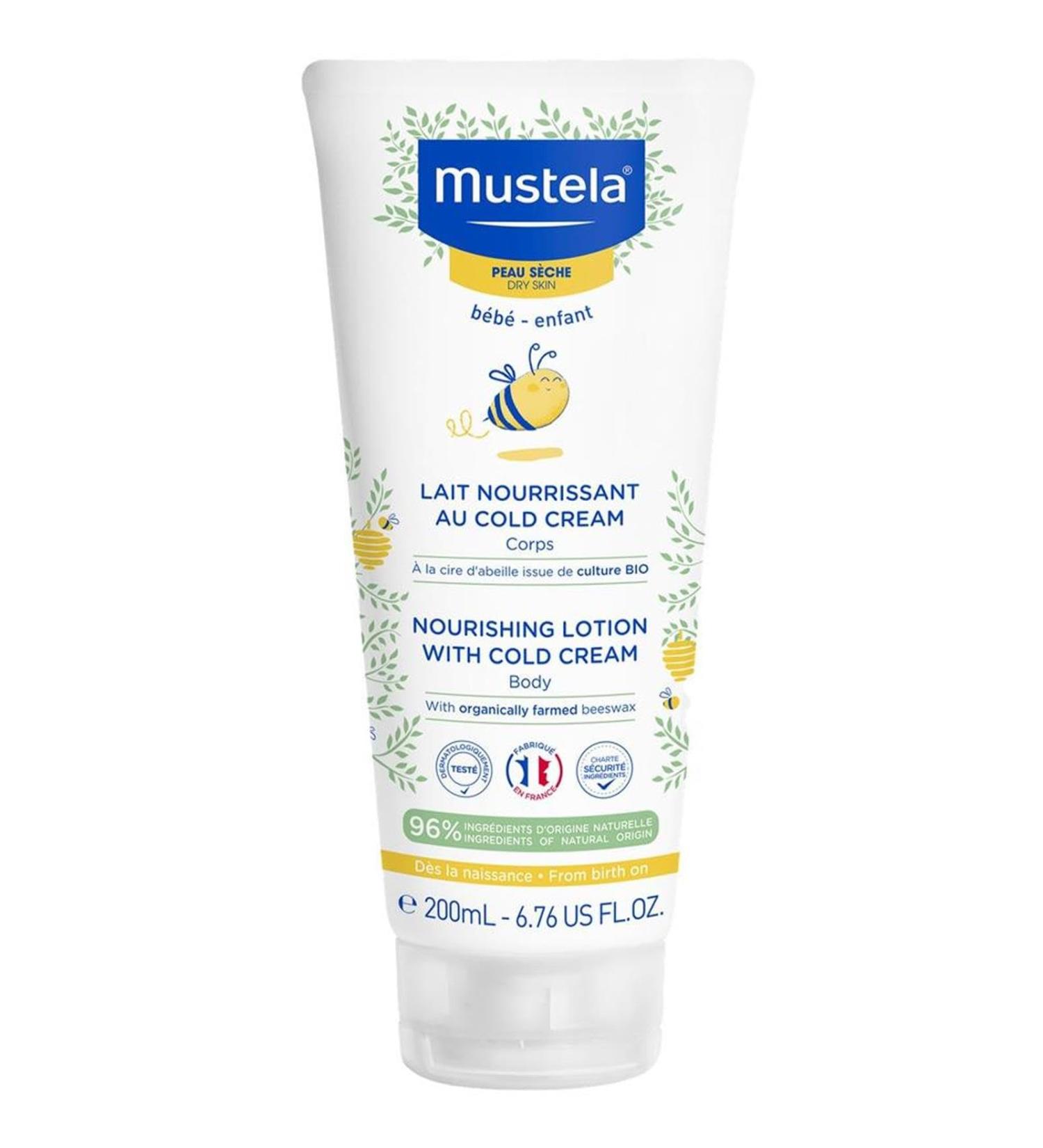 Mustela Lait Nourrissant Au Cold Cream Peaux Seches 200 ml