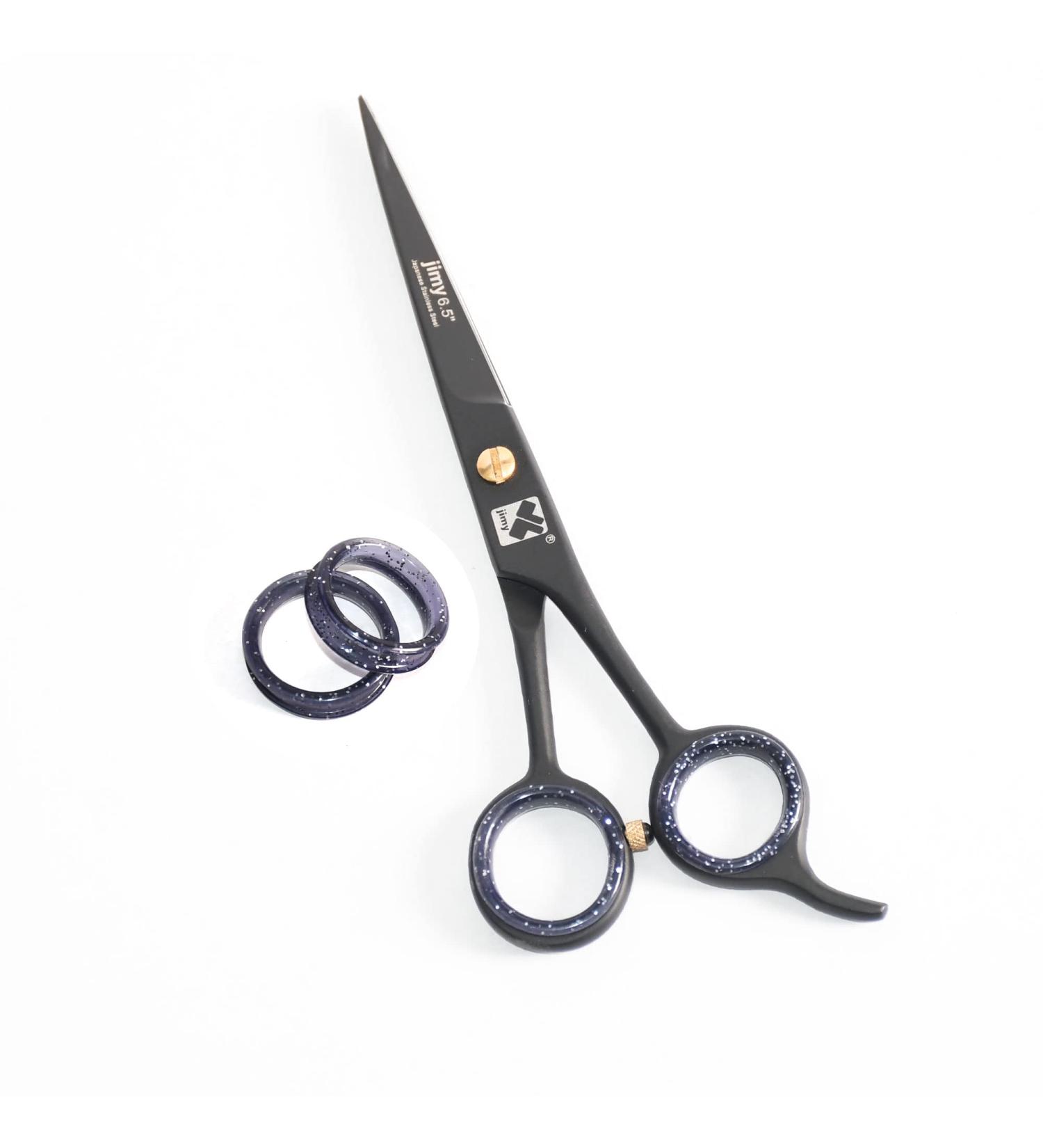 Jimy Professional 6.5 Hair Scissors - Stainless Steel Razor Edge Barber Shears for Men & Women - Buy Online on GoSupps.com