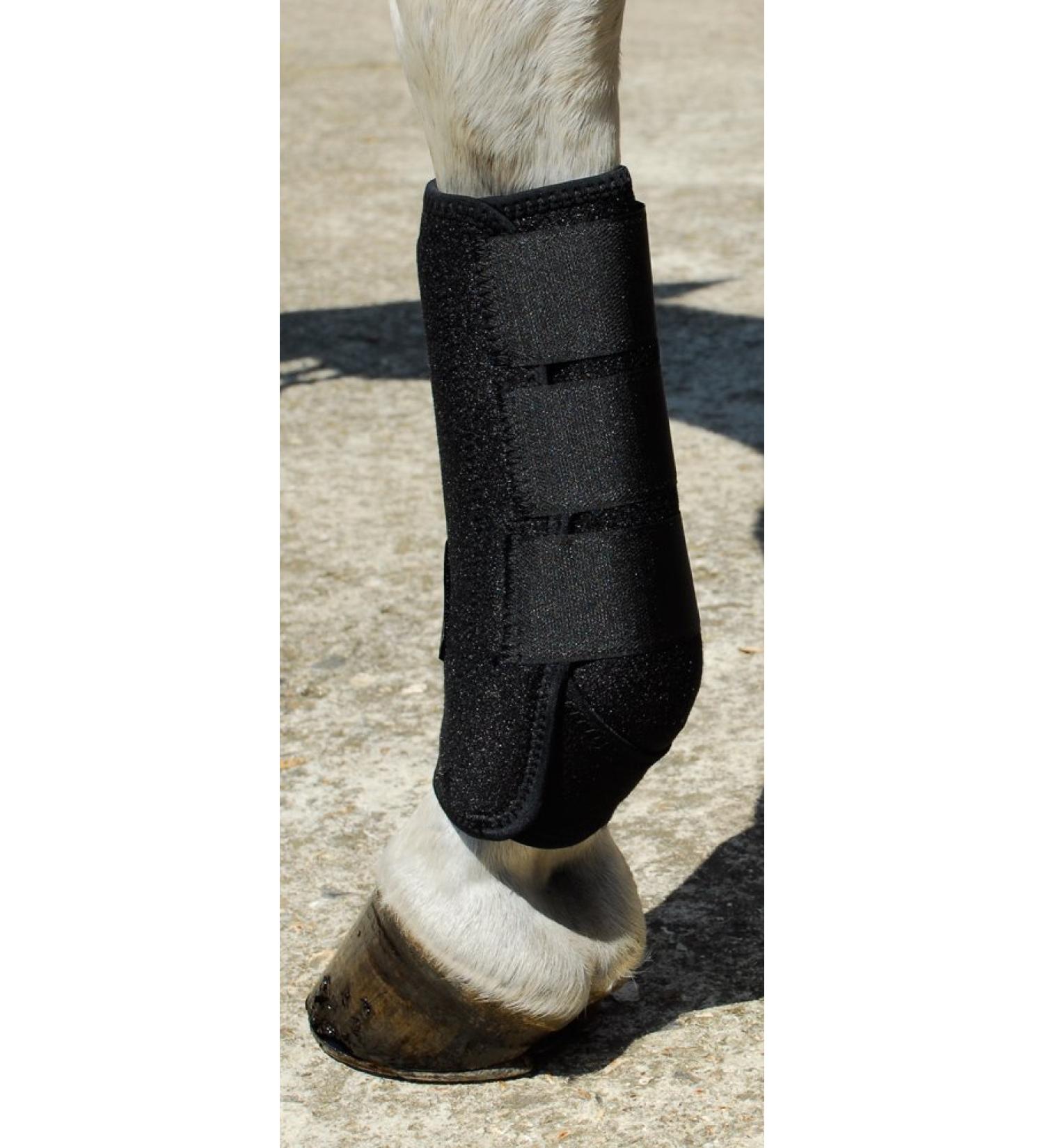 Rhinegold Neoprene Sports Medicine Boot Black Pony