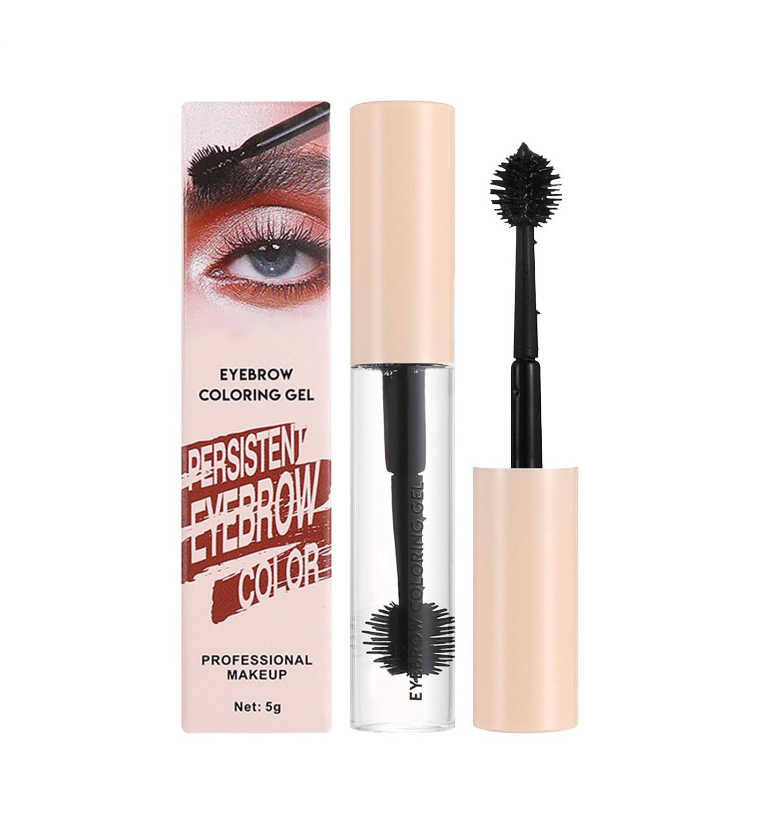 Clear Eyebrow Glue Gel eyebrow gel containing clear eyebrow fixing gel | Sweatproof and waterproof eyebrow repair Makeupstyl - Buy Online on GoSupps.com