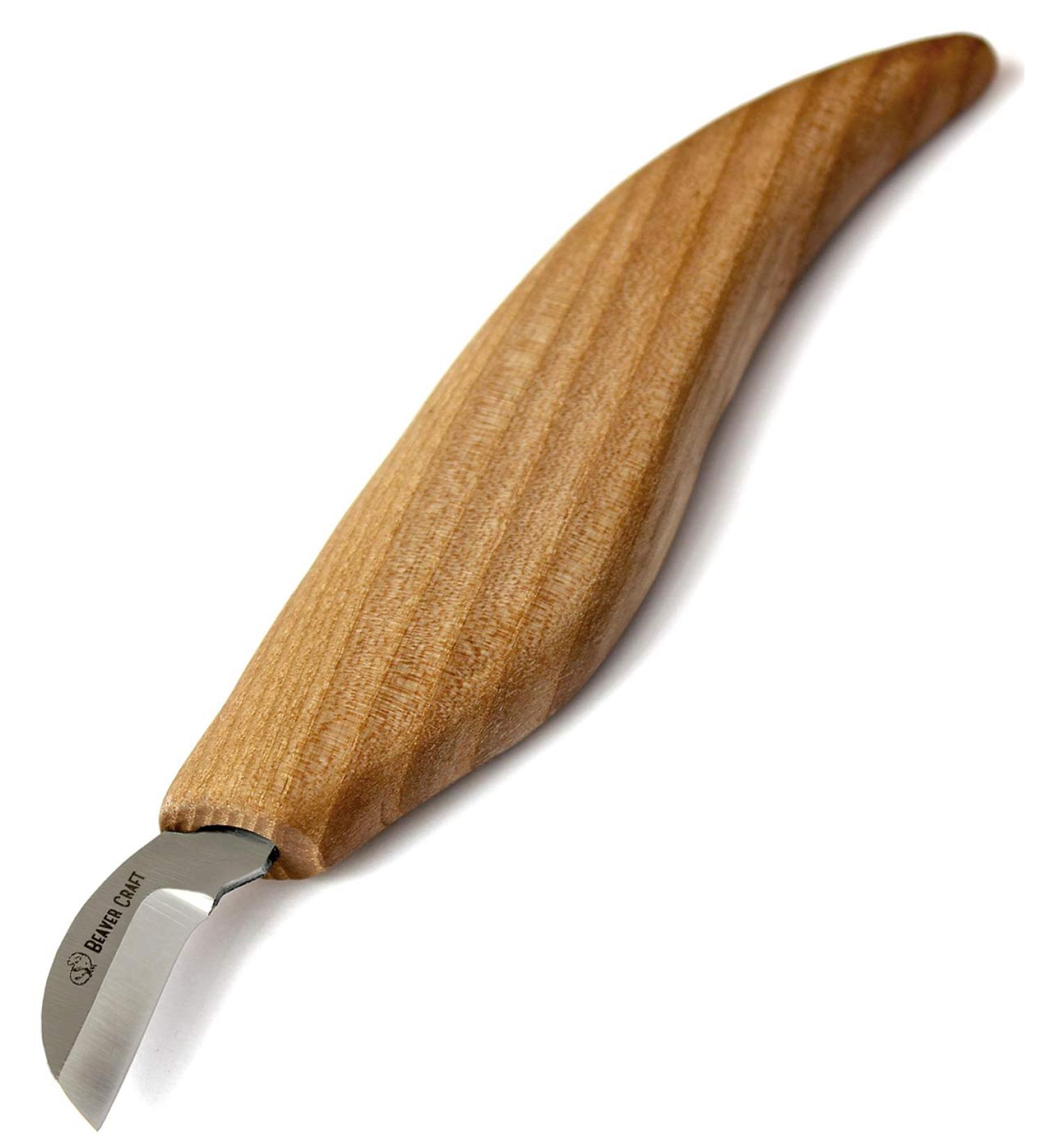 BeaverCraft Chip Carving Knife C6 - Precision Woodworking Tool for Fine Detailing and Stop Cuts - Buy Online on GoSupps.com