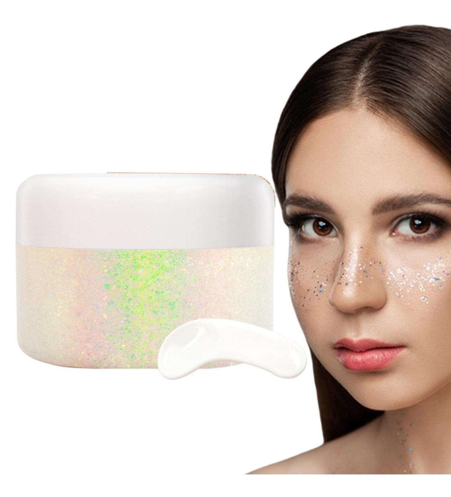 Face | Gel for Hair and Makeup - Accessories Chunky Sparkling Makeup for Body Face and Hair Lambo 02# - Buy Online on GoSupps.com