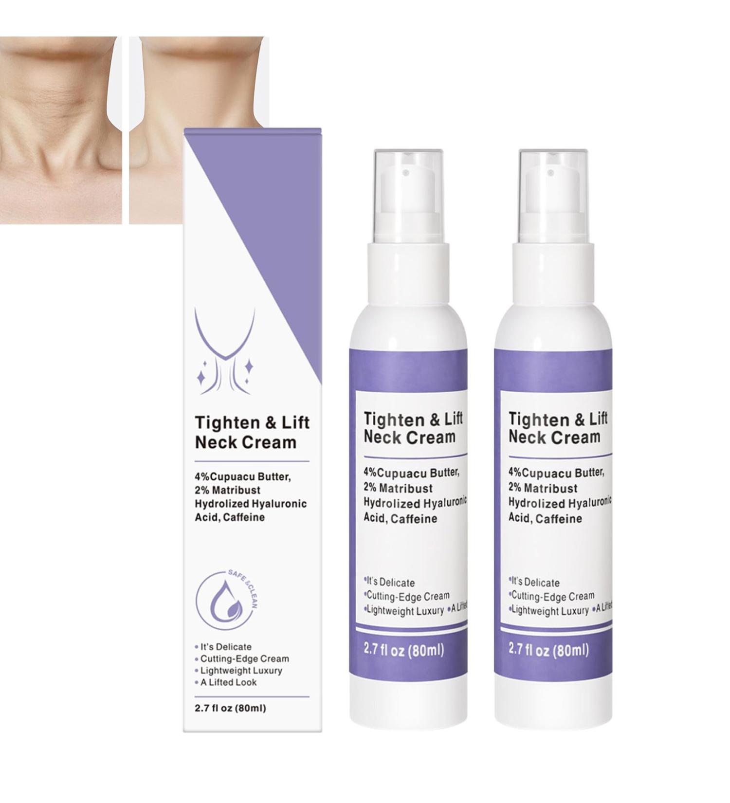 Firming & Lifting Neck and D collet Cream anti-wrinkle cream for women Neck Firming Cream - Anti-Aging Neck Cream for Tightening and Wrinkles for an Even Skin Tone and Neck Lift (2) - Buy Online on GoSupps.com