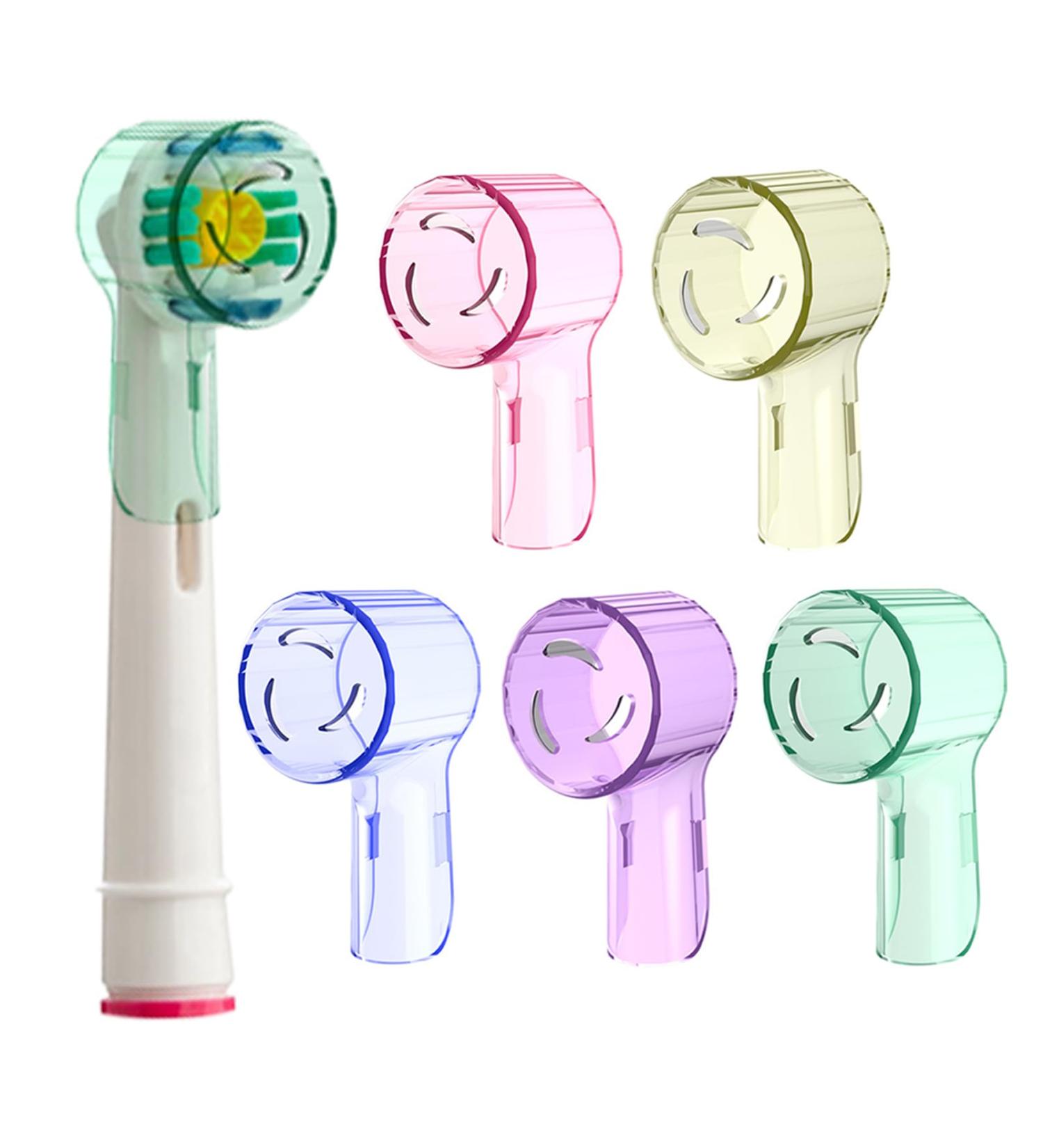 Buy Nodcows 5-Pack Toothbrush Heads for Oral-B | Dustproof Travel Covers in 5 Colors - Buy Online on GoSupps.com
