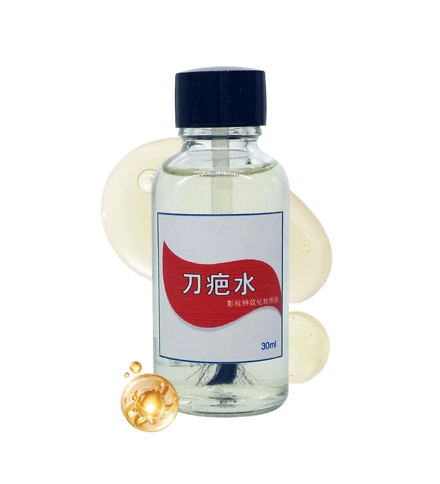 Halloween Scar Makeup Liquid - 30ml Long-Lasting Cosplay Body Paint Realistic Scar Cosplay Makeup - For Escape Rooms Horror Theme Parties Short Theatrical Performances - Buy Online on GoSupps.com