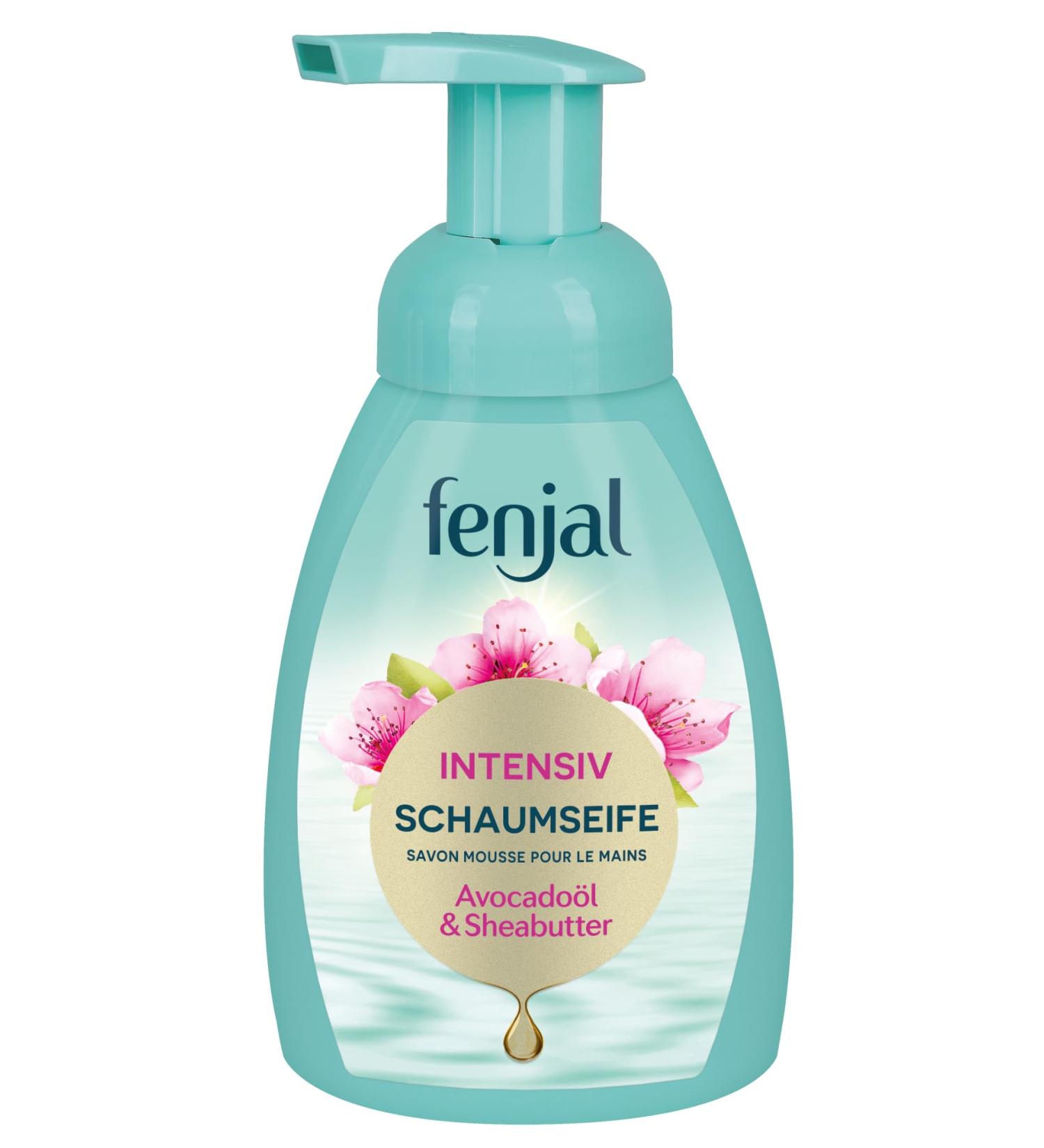 Fenjal Fenjal Foaming Hand Soap - 250 ml - Vegan hand soap with natural avocado oil and shea butter - Gentle on skin - Floral fragrance - Intensive
