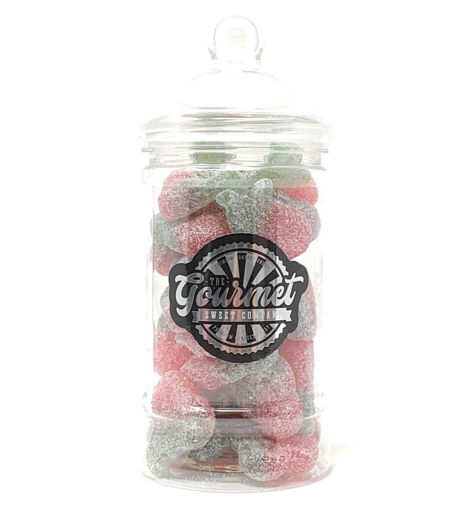 Fizzy Twin Cherries Victorian Gift Jar by The Gourmet Sweet Company