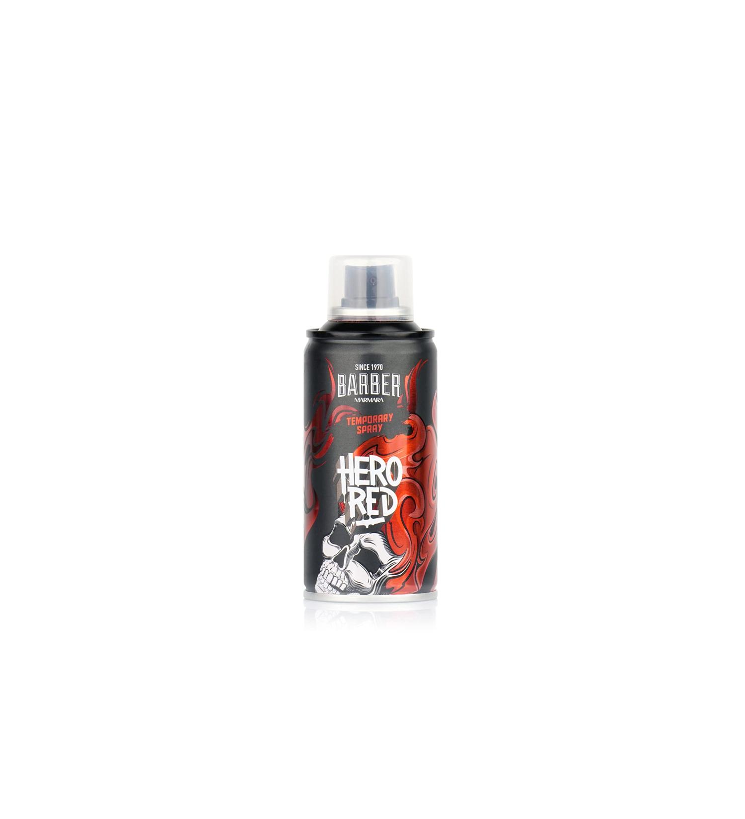 BARBER MARMARA Hairdresser Colour Hair Spray Hero Red - 150 ml - Hair Colour Spray for Dressing & Make-Up for Carnival Fancy Dress Halloween & Theme Party - Washable Hair Colour - Colour Hair Spray Red 5.07 Fl Oz (Pack of 1) - Buy Online on GoSupps.com