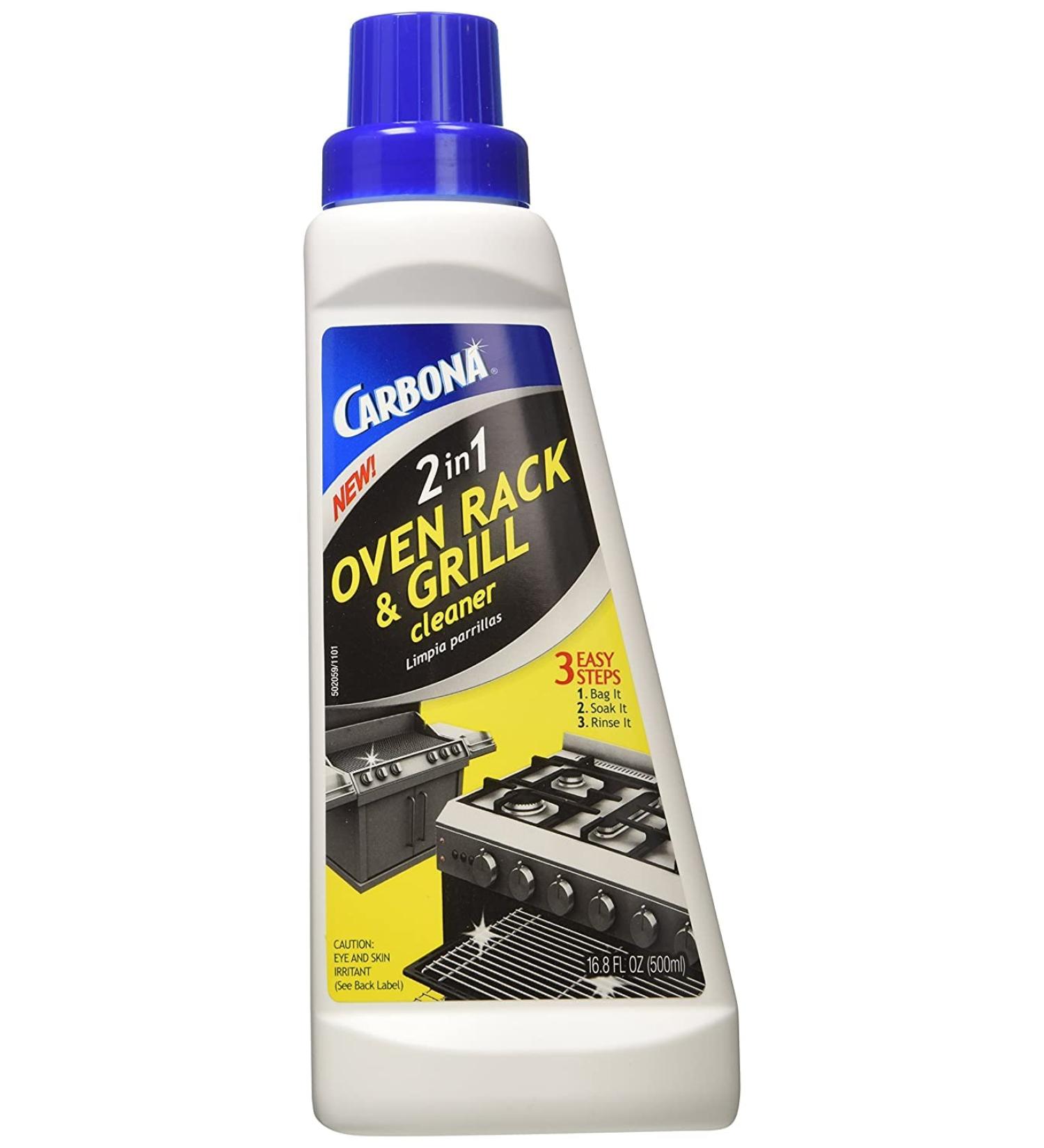 Carbona 2-In-1 Oven Rack and Grill Cleaner 16.8 oz - Fast & Easy Cleaning - Buy Online on GoSupps.com