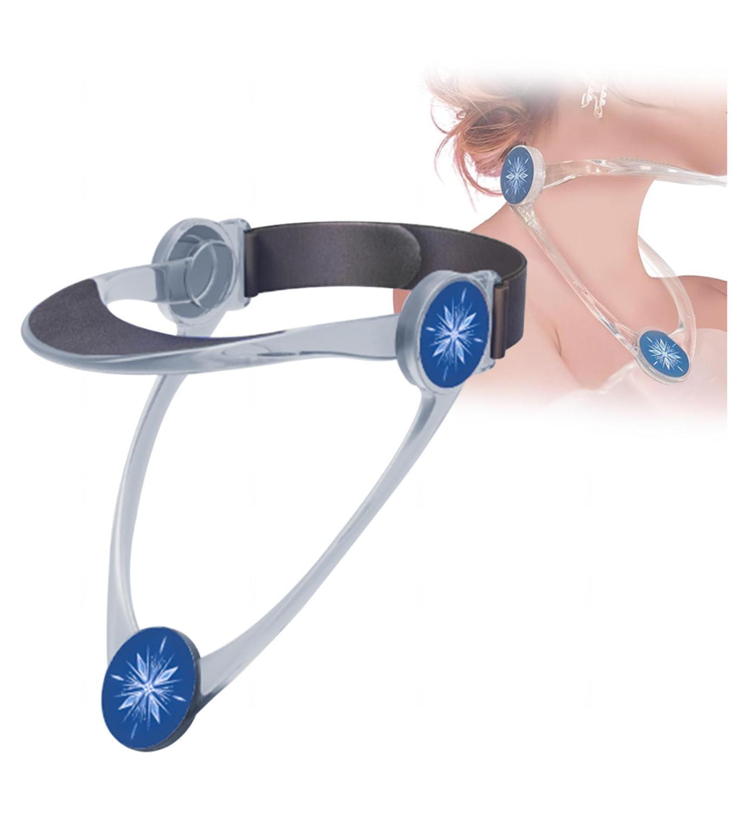 GeRRiT Cervical Neck Traction Device 360 Rotation Adjustment Cervical Neck Braces Folding Design Easy to Carry Neck Support Brace Improve Forward Neck Posture - Buy Online on GoSupps.com