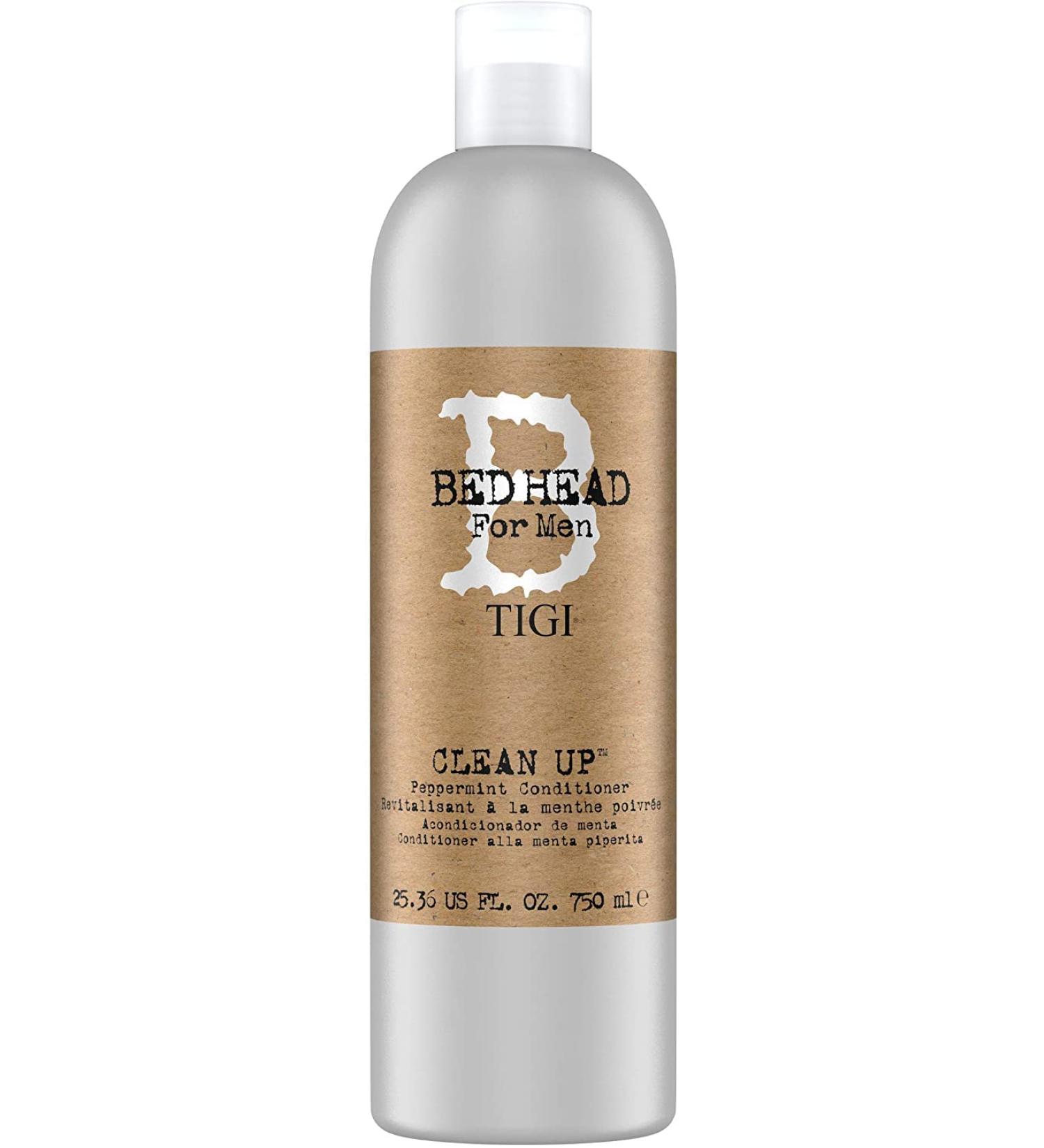 Buy Bed Head for Men by TIGI Clean Up Conditioner - 750ml Mint | Ideal for Everyday Use on Normal Hair | International Shipping - Buy Online on GoSupps.com