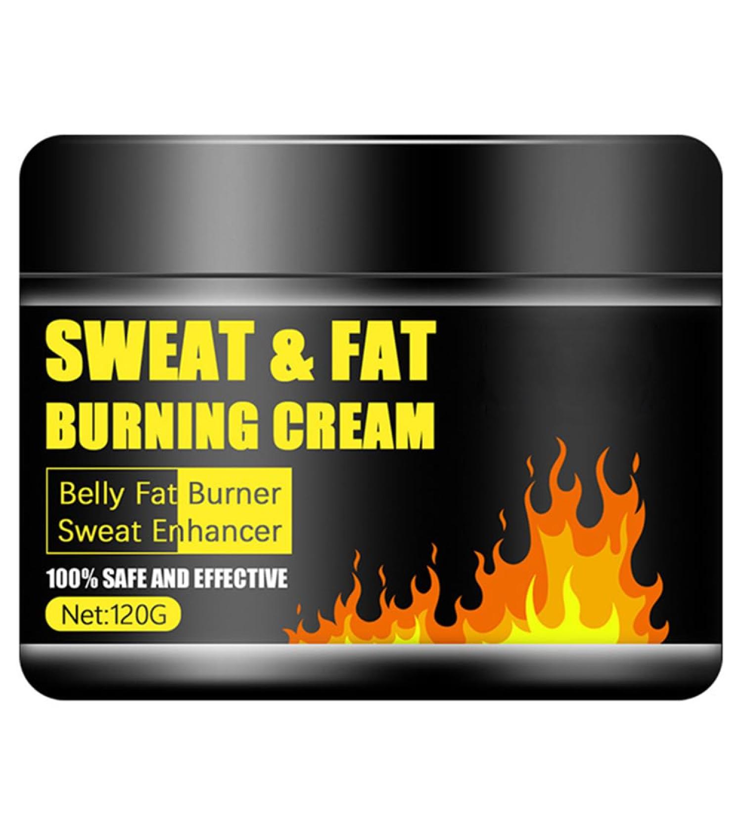 Hot Cream Belly Fat Burner - Natural Weight Loss & Sweat Enhancer for Women & Men | Cellulite Treatment for Thighs Legs Abdomen Arms & Buttocks - 120g - Buy Online on GoSupps.com