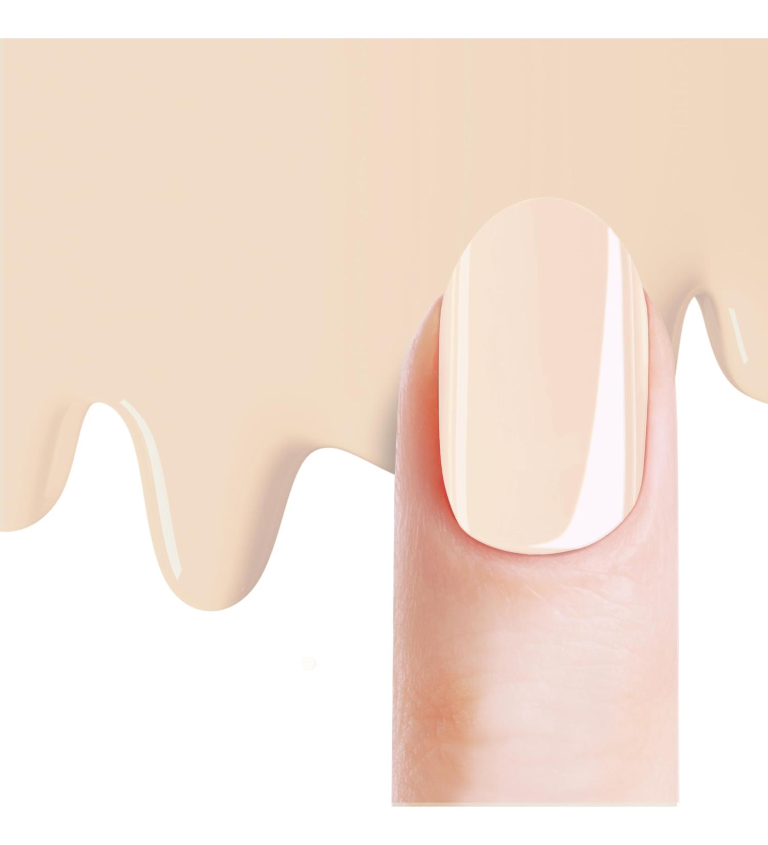 Bot 20x UV gel nail foil self -adhesive - up to 3 weeks stop - dermatest "very good" - all -in -1 nail foils self -adhesive: no under/overlock necessary makeup fawn