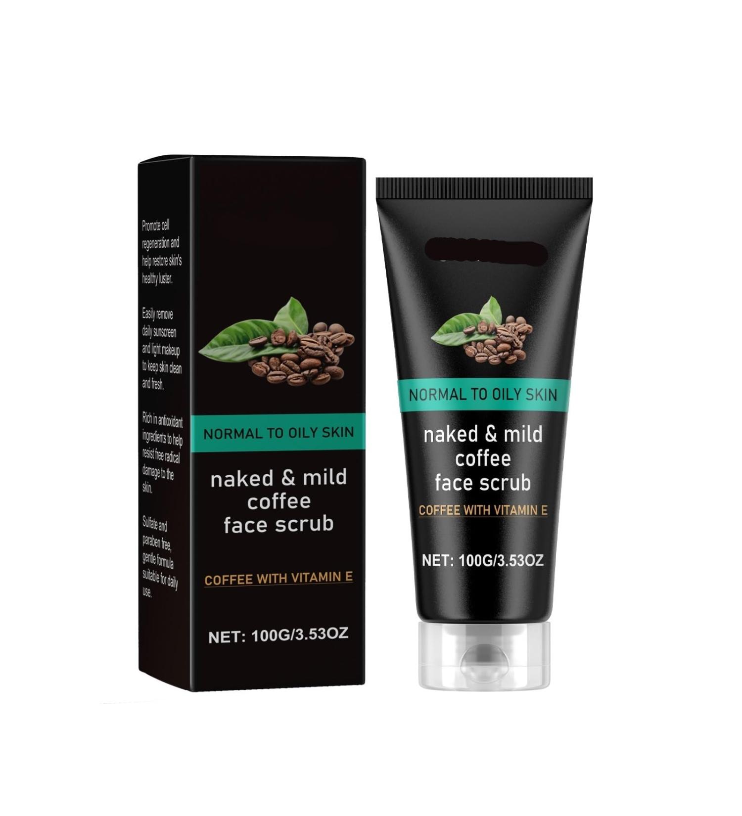 Gentle Exfoliating Facial Cleanser - Remove Blackheads Deep Clean Pores Brighten Skin Moisturize Vitamin E Face Wash(2PCS) - Buy Online on GoSupps.com