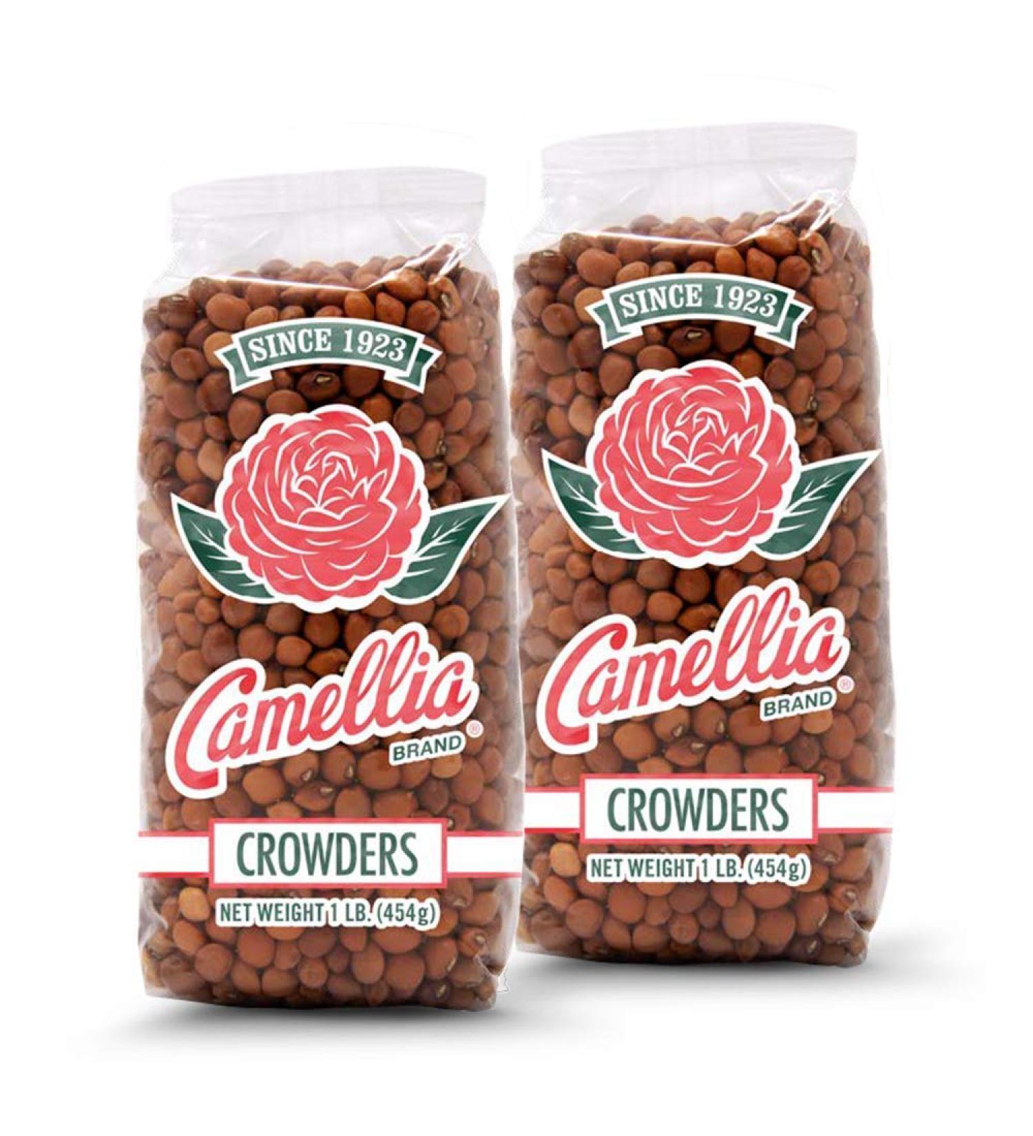 Camellia Brand Dried Crowder Peas 1lb (2 Pack) - Premium Quality Peas for Versatile Cooking - Buy Online on GoSupps.com