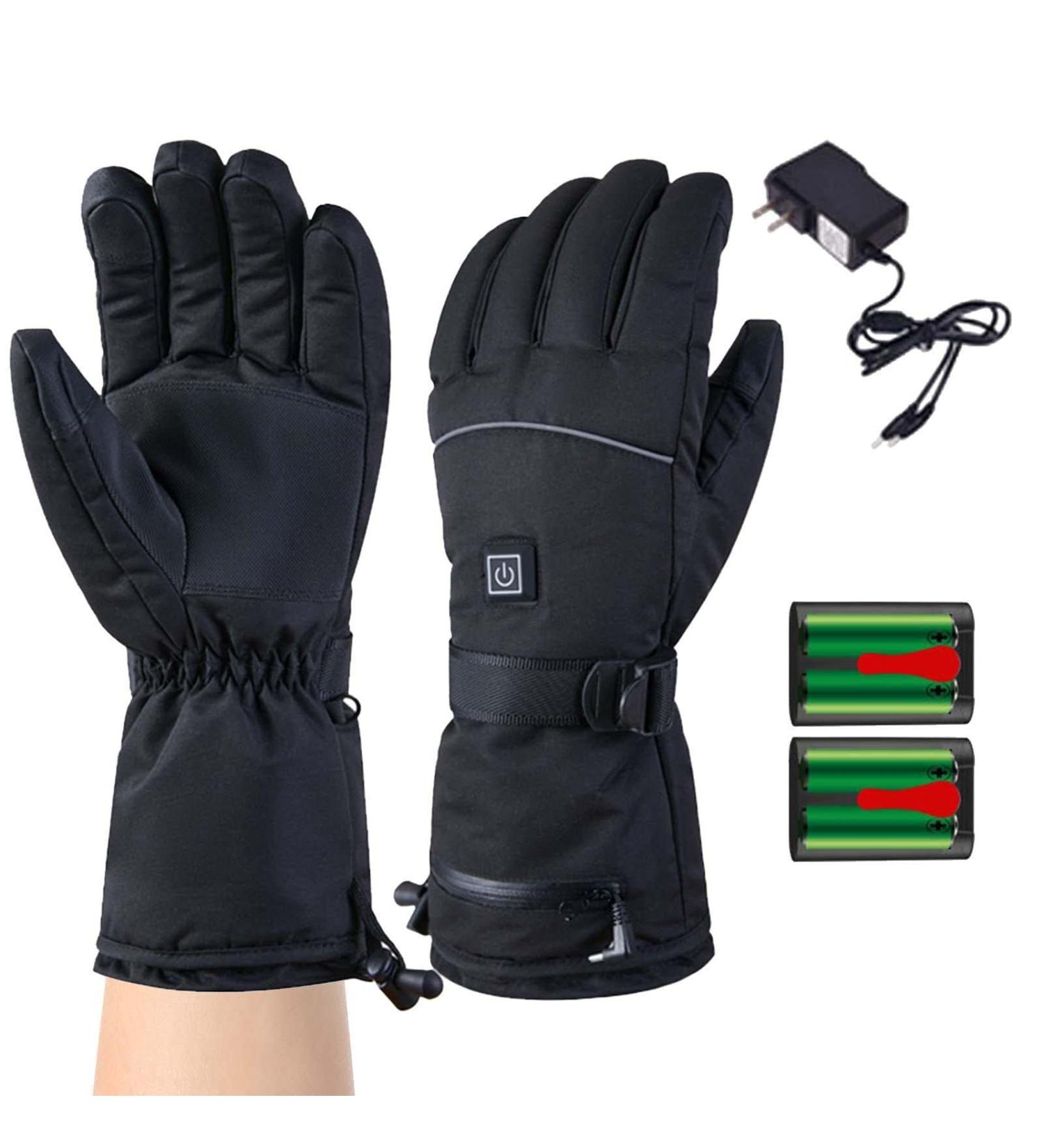 Heated Winter Gloves Waterproof Hand Warming Gloves for Women - Camping Heated Gloves 7.4V Windproof Electric Heating Gloves with 3 Heating Levels 3000mAh Lithium Battery Znet-au - Buy Online on GoSupps.com